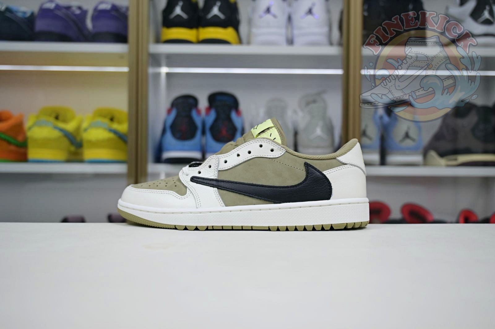 Travis Scott x Air Jordan 1  Low Golf 6.0