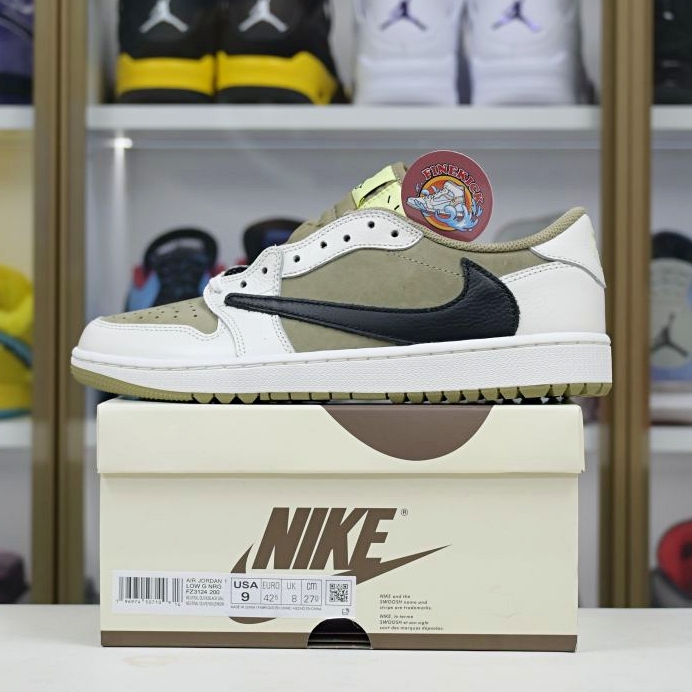 Travis Scott x Air Jordan 1  Low Golf 6.0