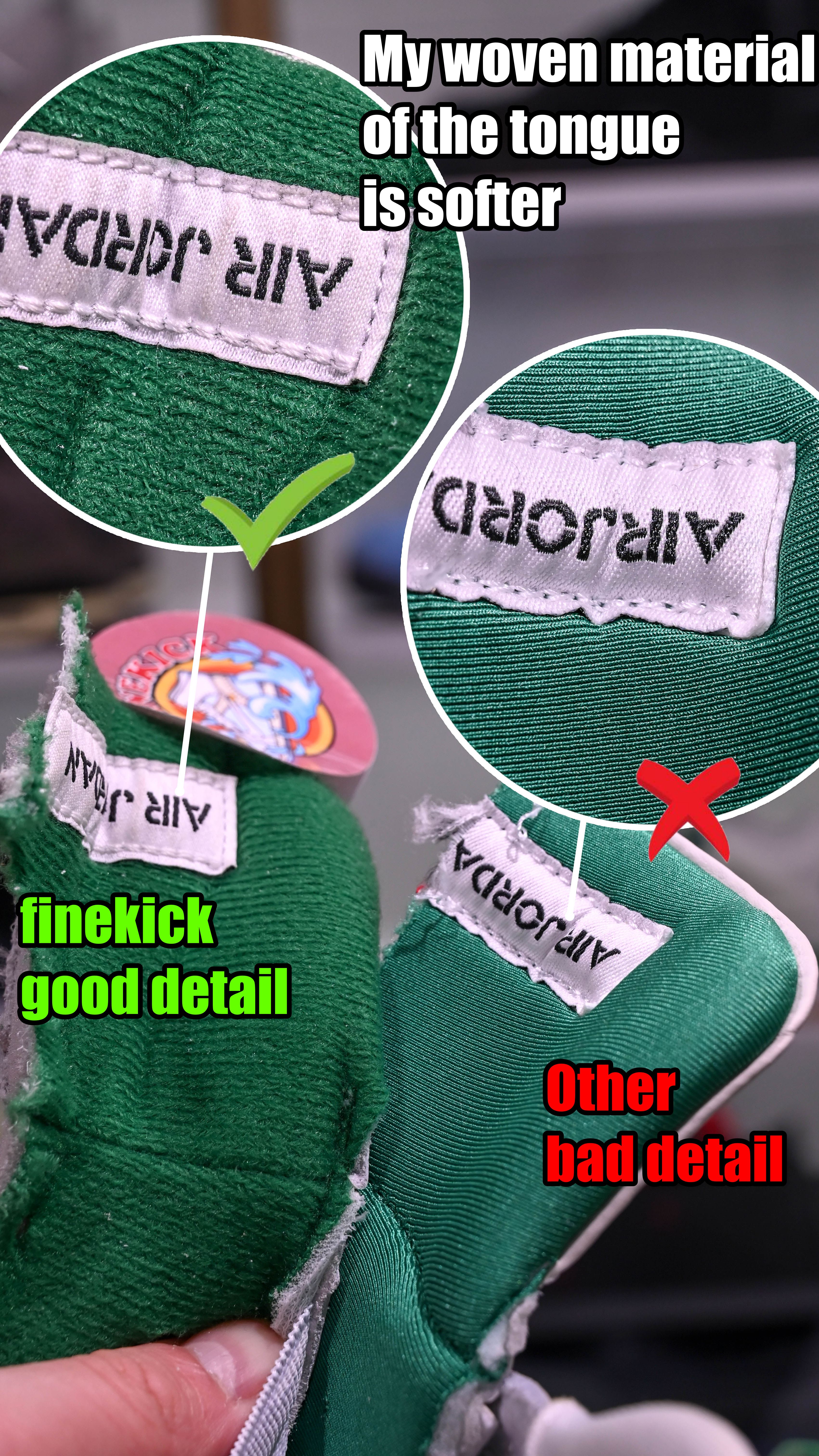 Why finekick better？