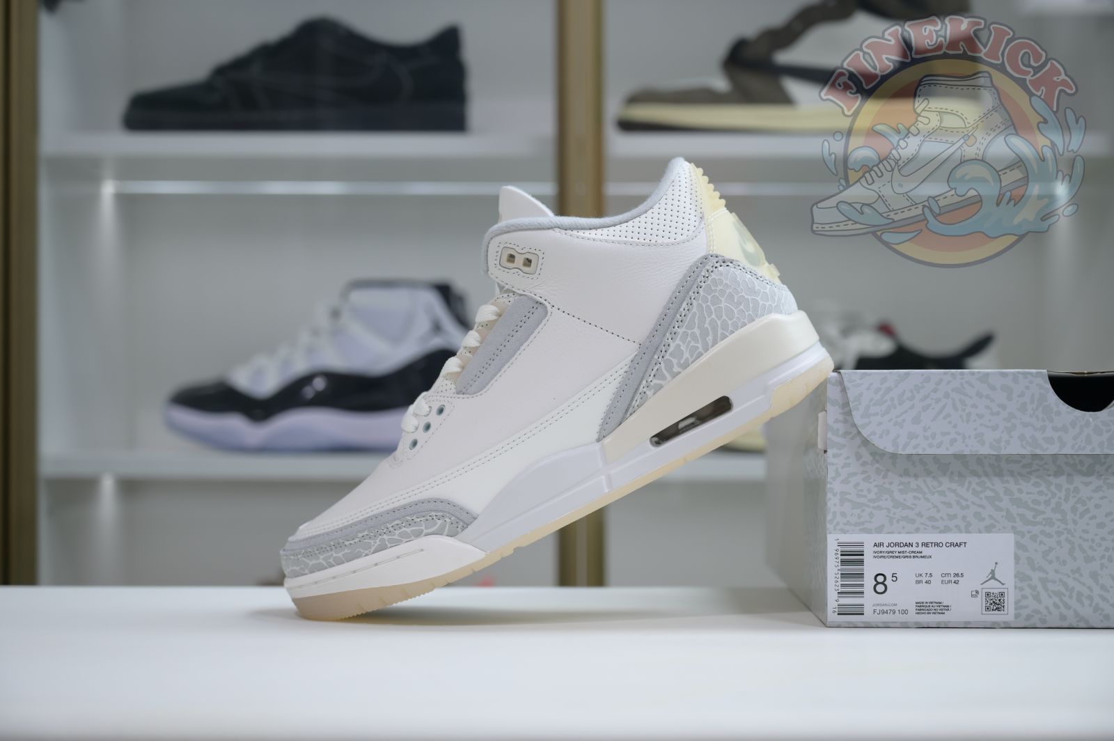 Air Jordan 3 Craft“Ivory”