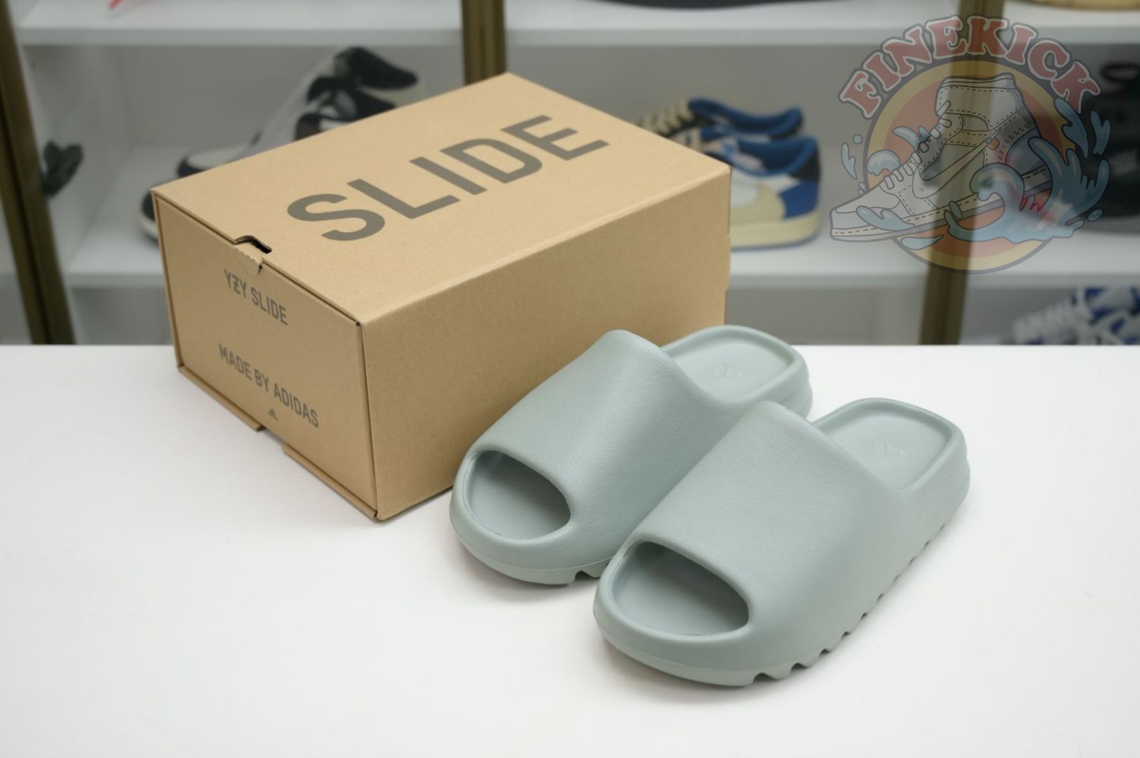 adidas originals Yeezy Slide Salt