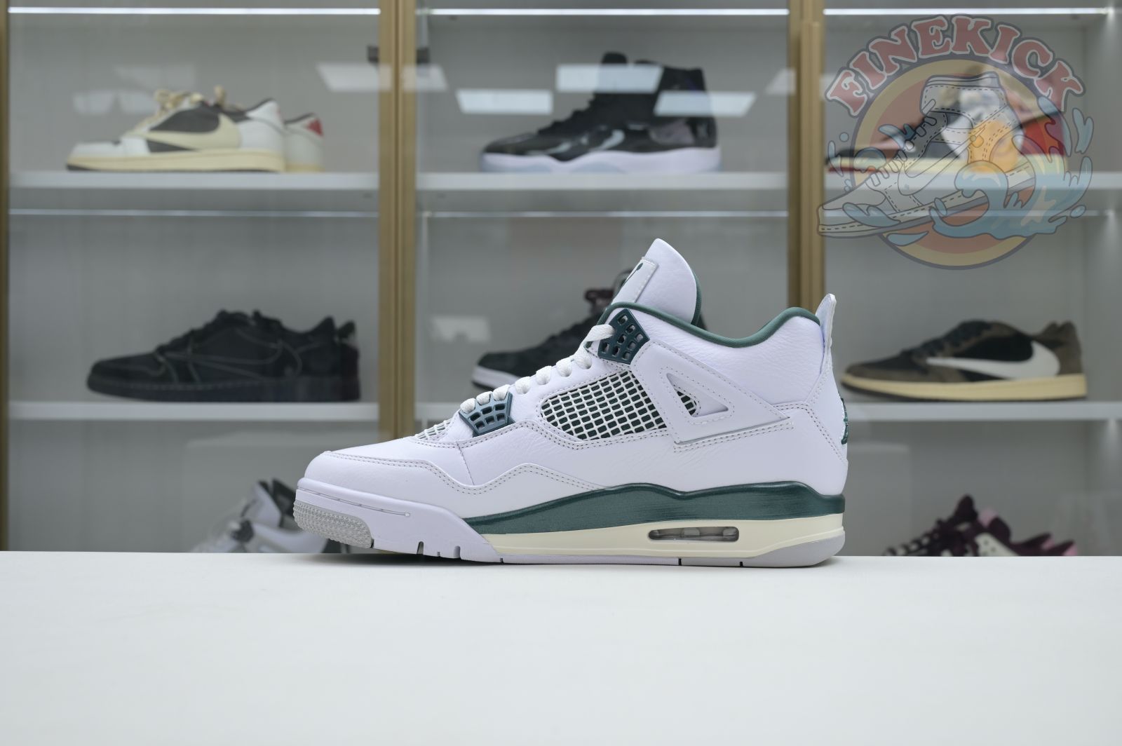 Air Jordan 4 Oxidized Green