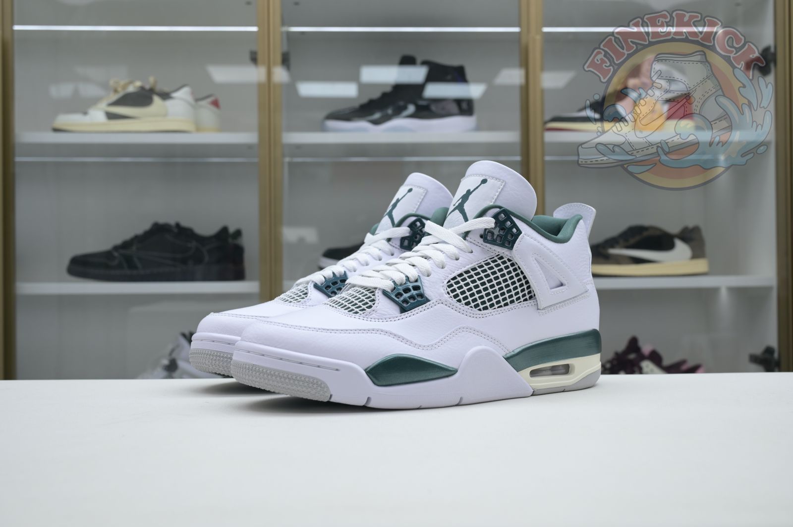 Air Jordan 4 Oxidized Green