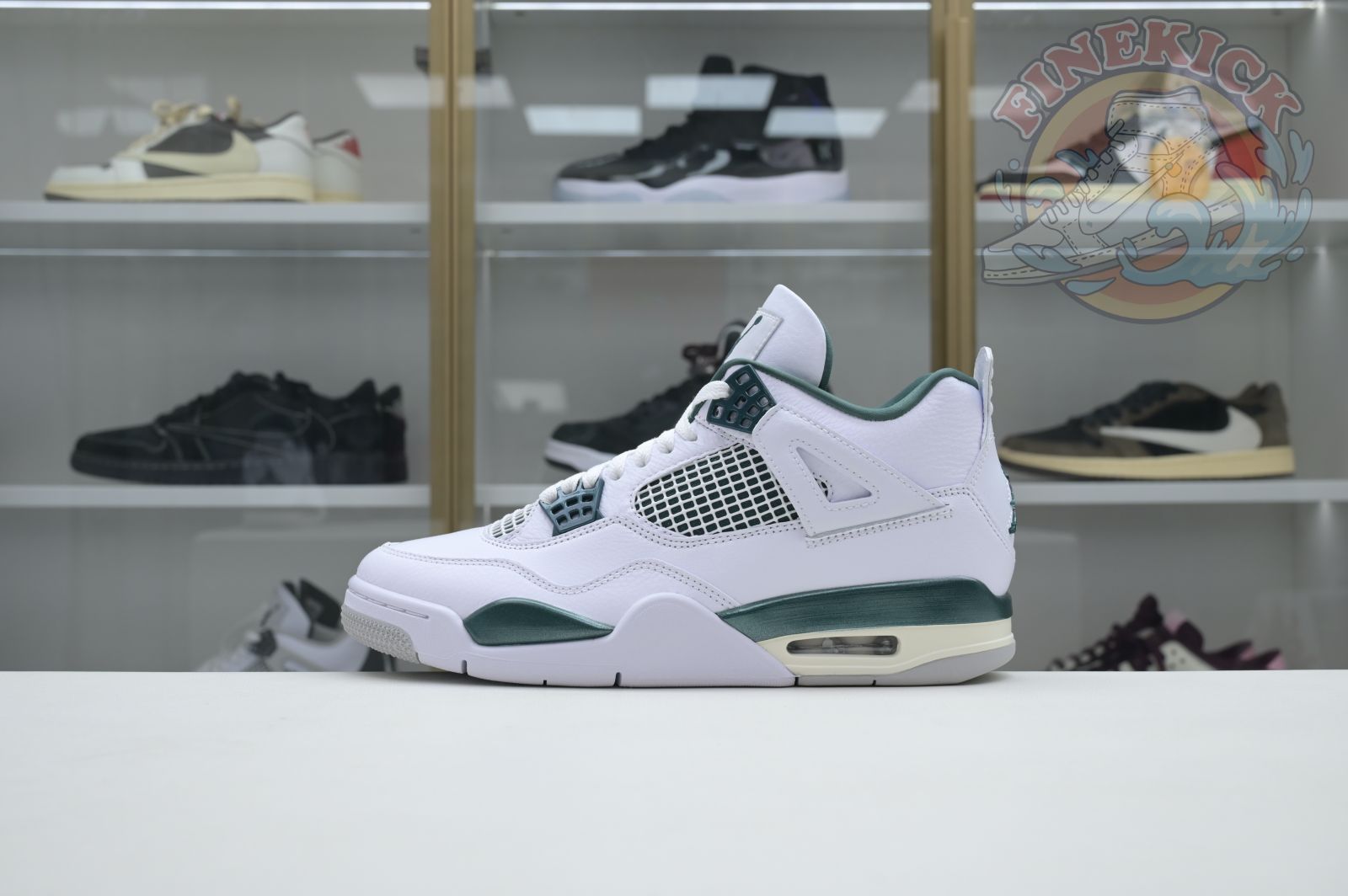Air Jordan 4 Oxidized Green