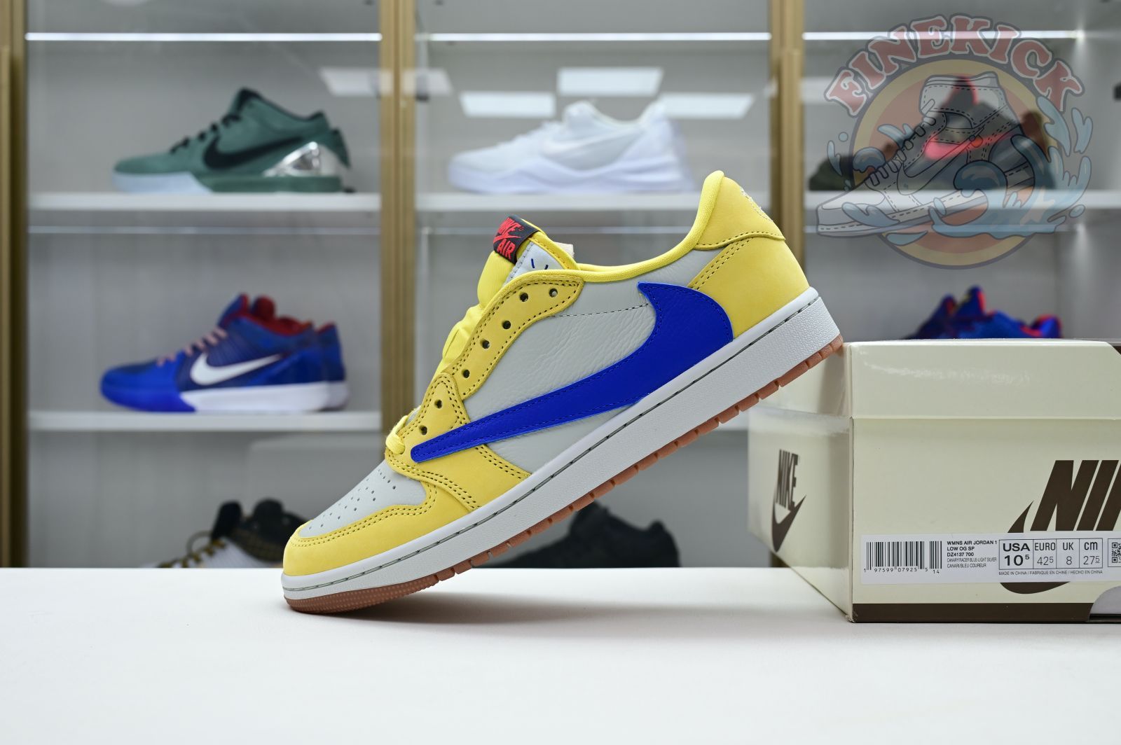 Travis Scott x Air Jordan 1Low Canary