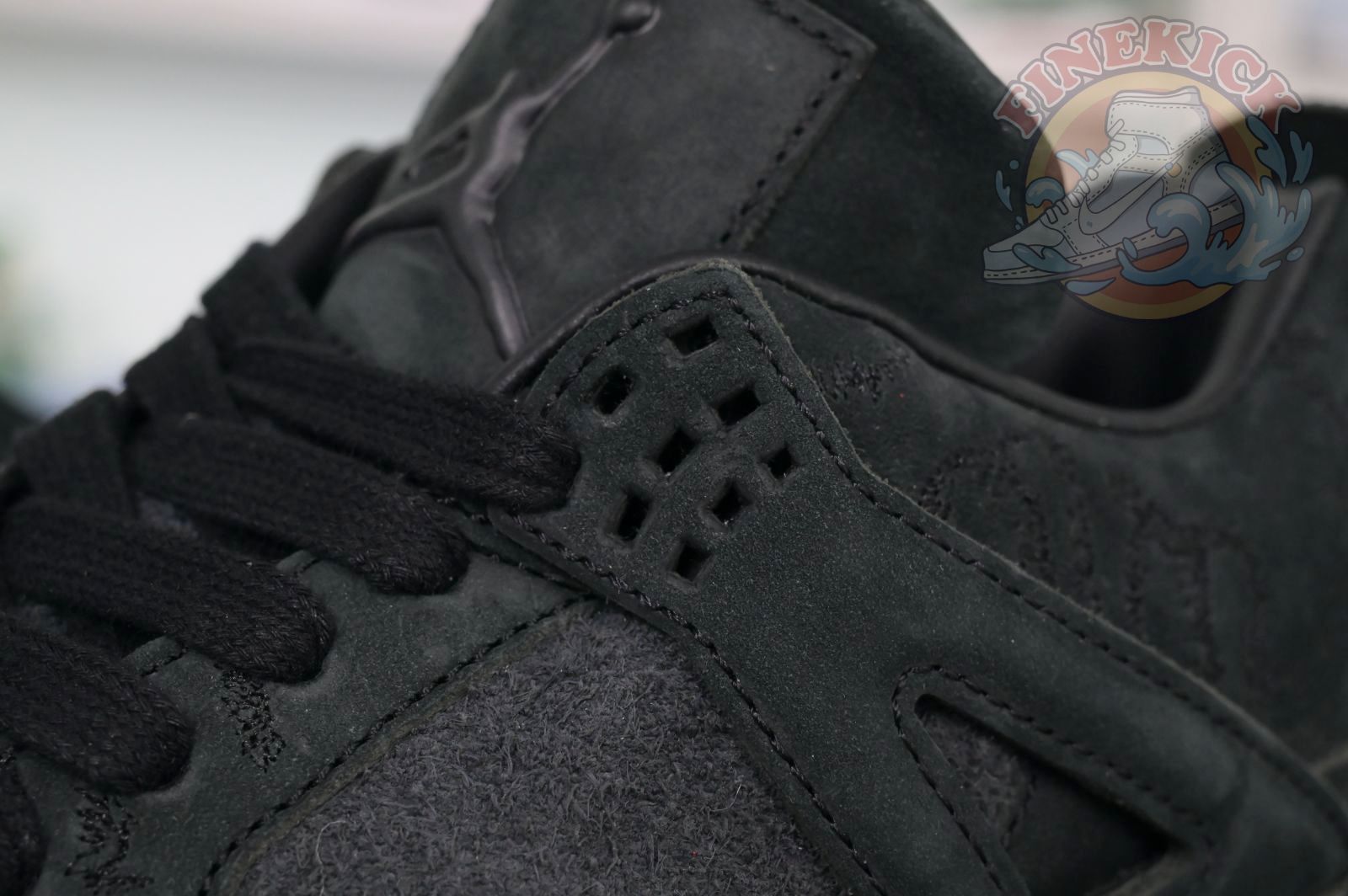 Air Jordan 4 kaws black