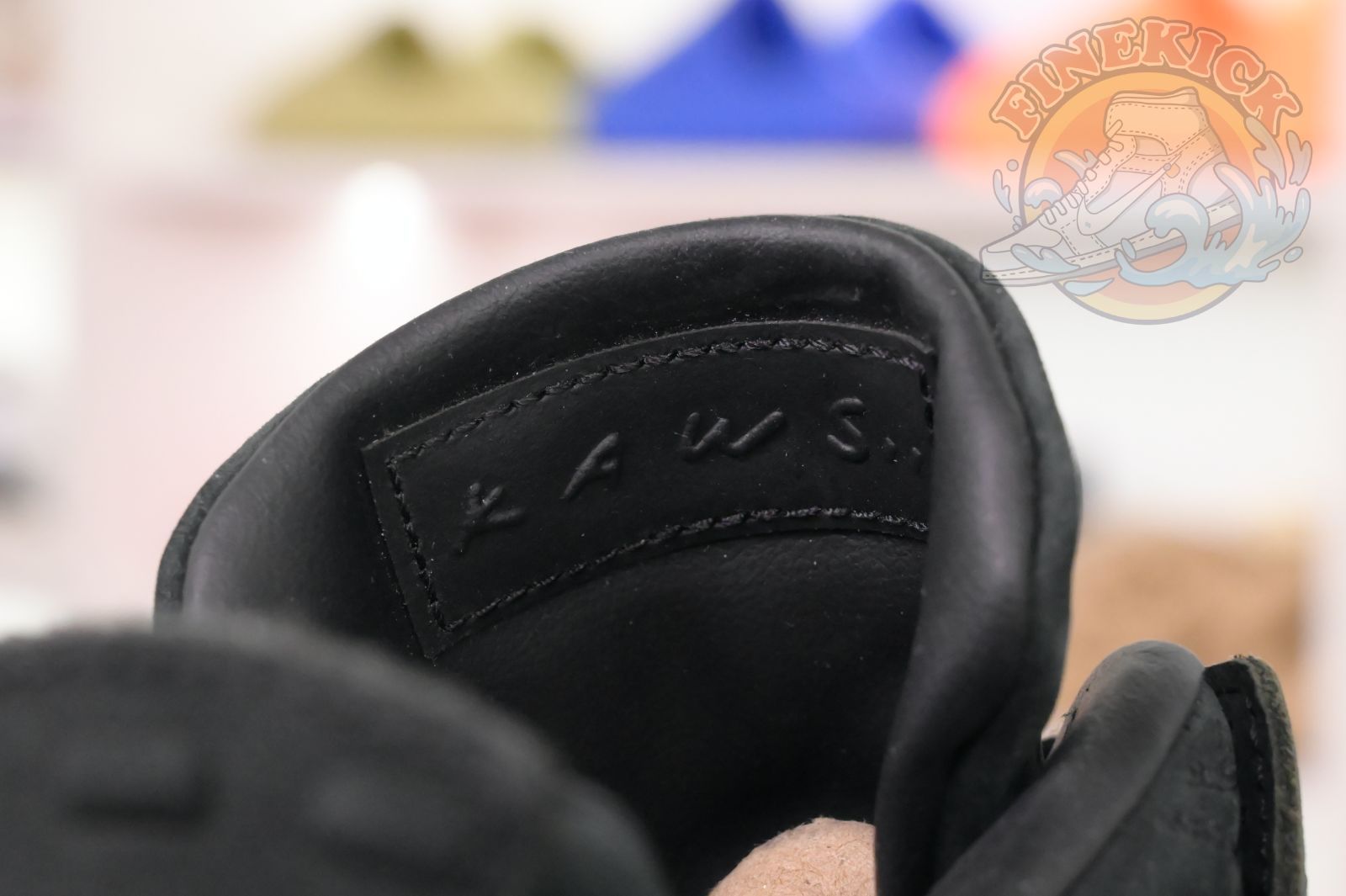 Air Jordan 4 kaws black