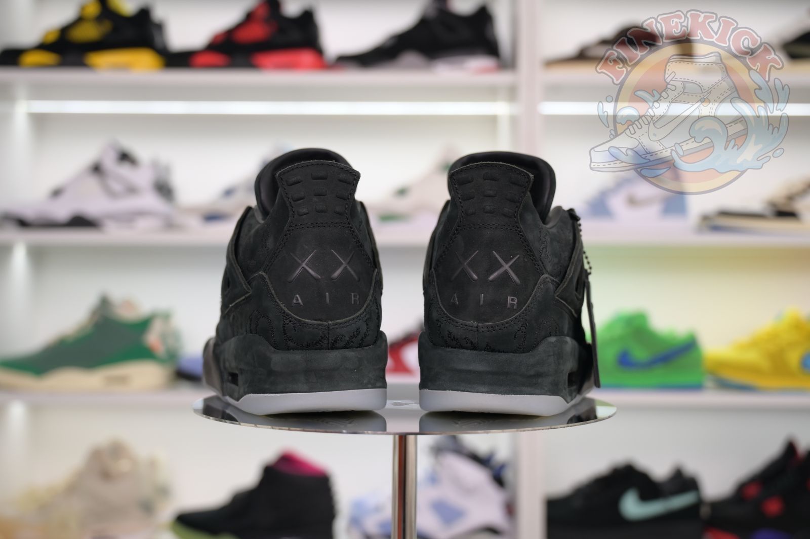 Air Jordan 4 kaws black