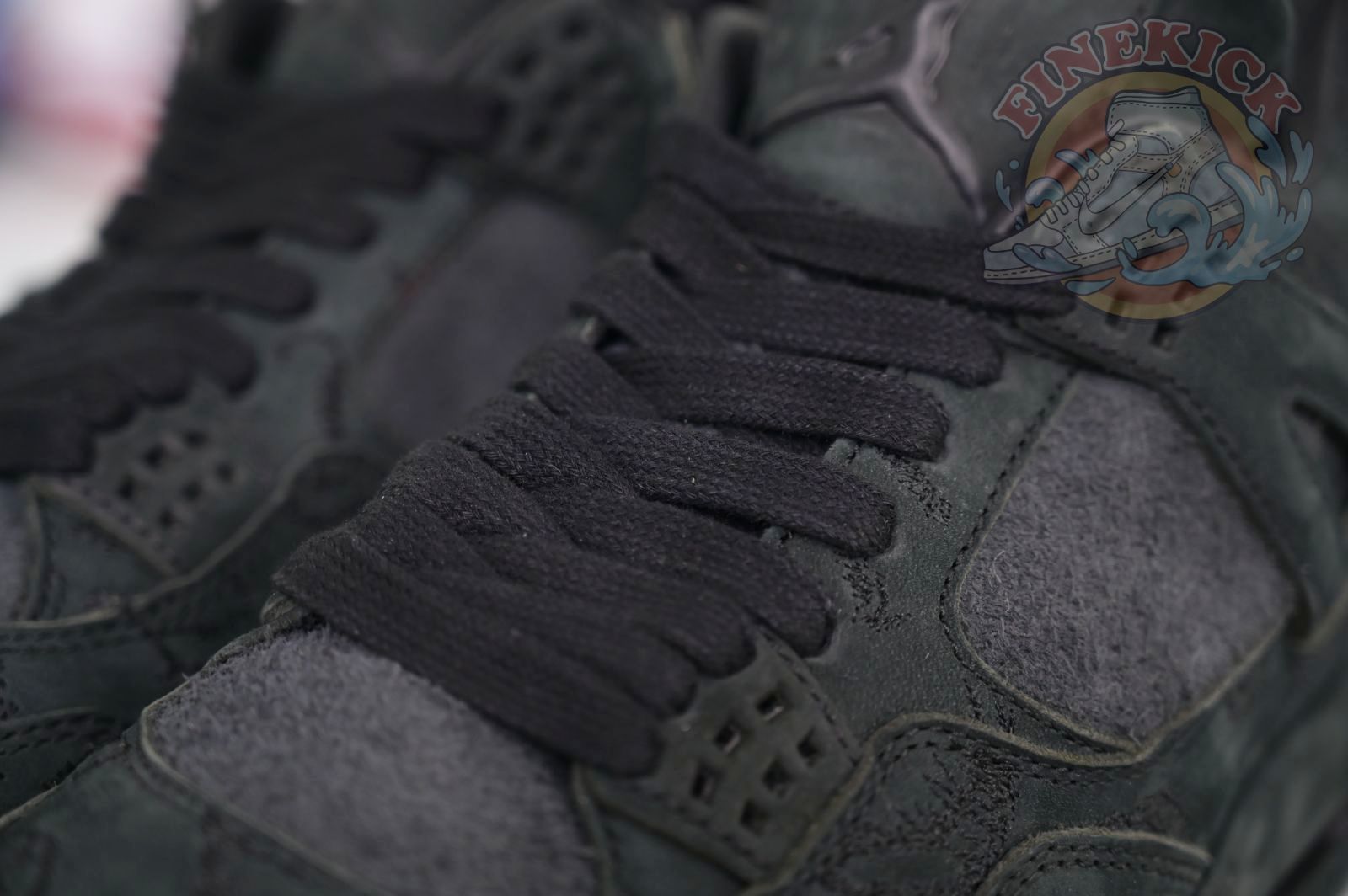 Air Jordan 4 kaws black