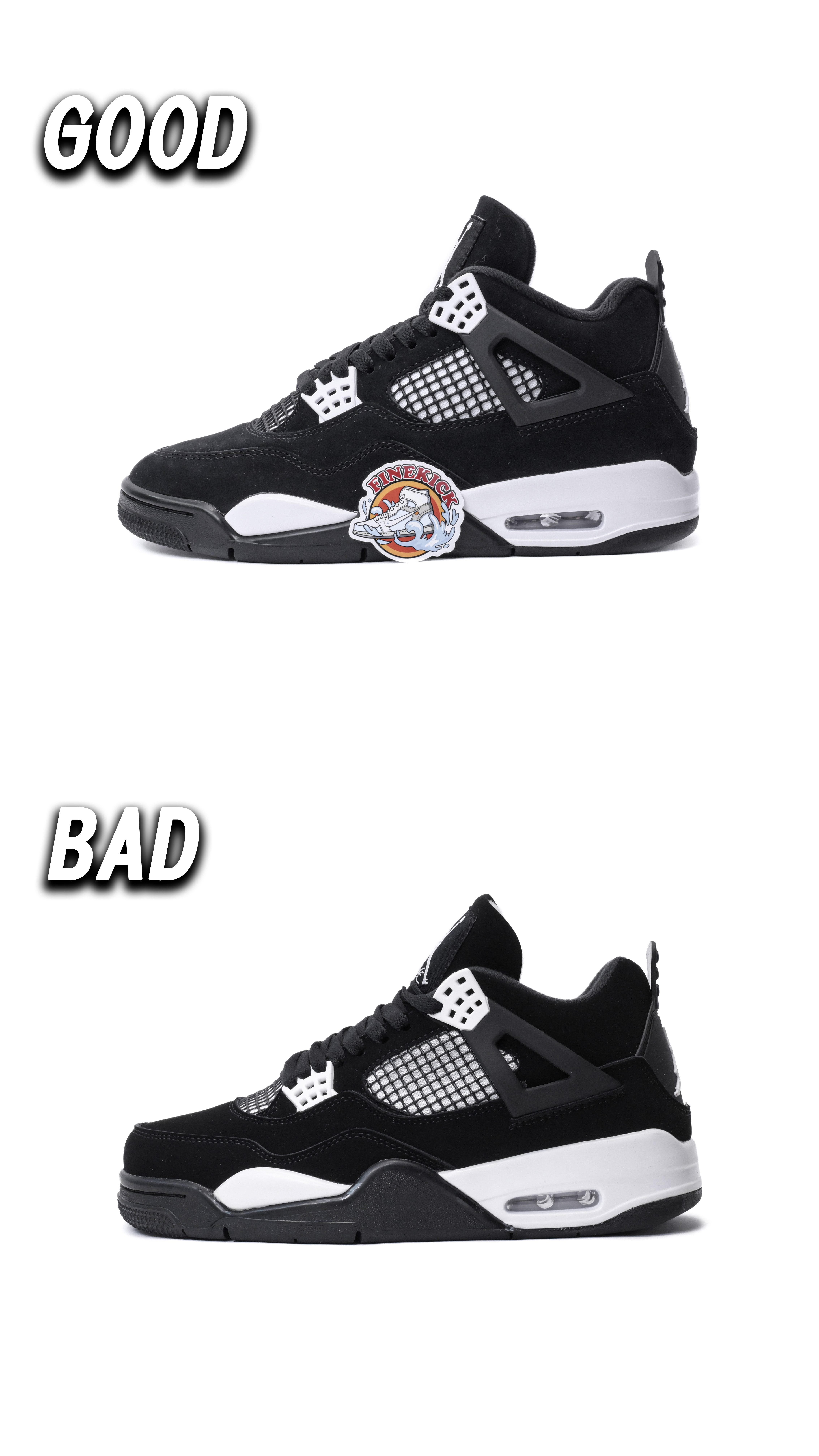 Why finekick better？