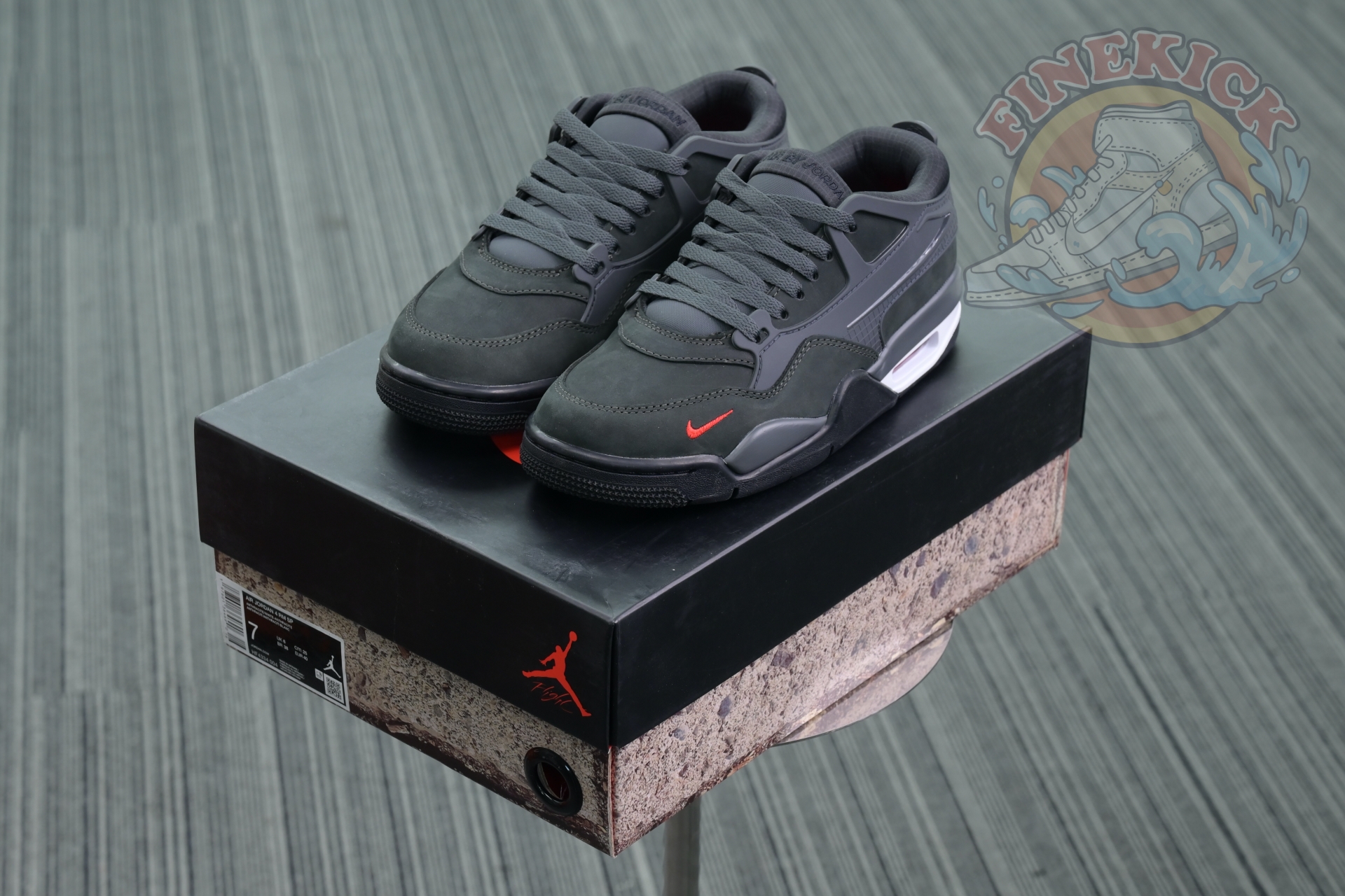 Nigel Sylvester x Air Jordan 4 RM SP “Anthracite”