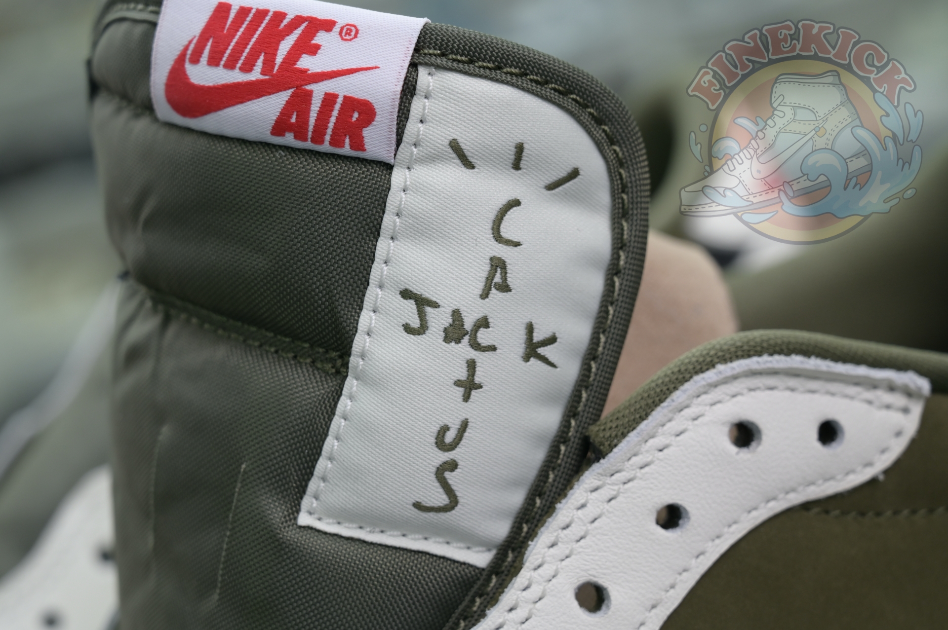 Travis Scott x Air Jordan 1 Low OG “Medium Olive”