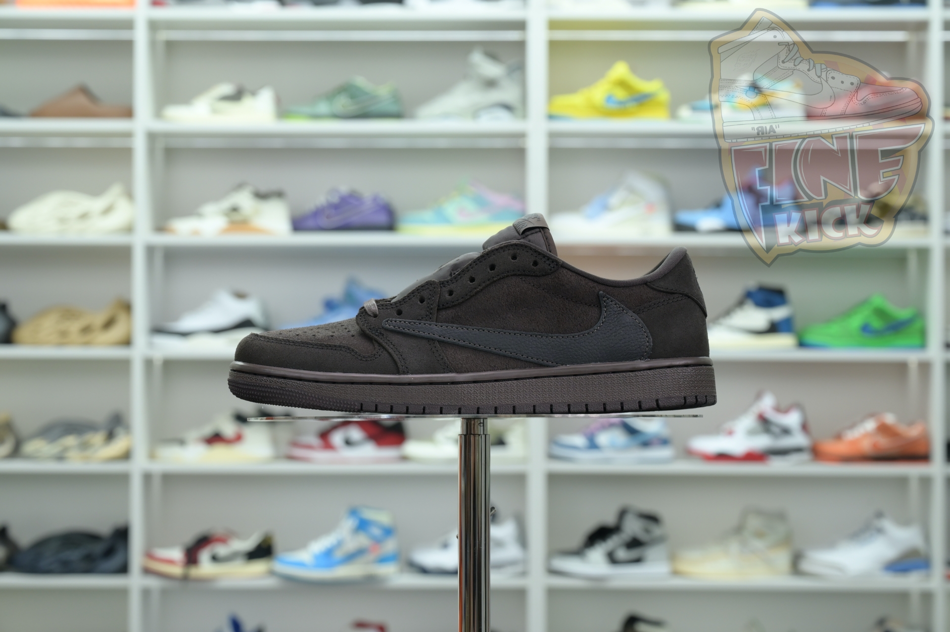 Travis Scott x Air Jordan 1 Low OG“Velvet Brown”