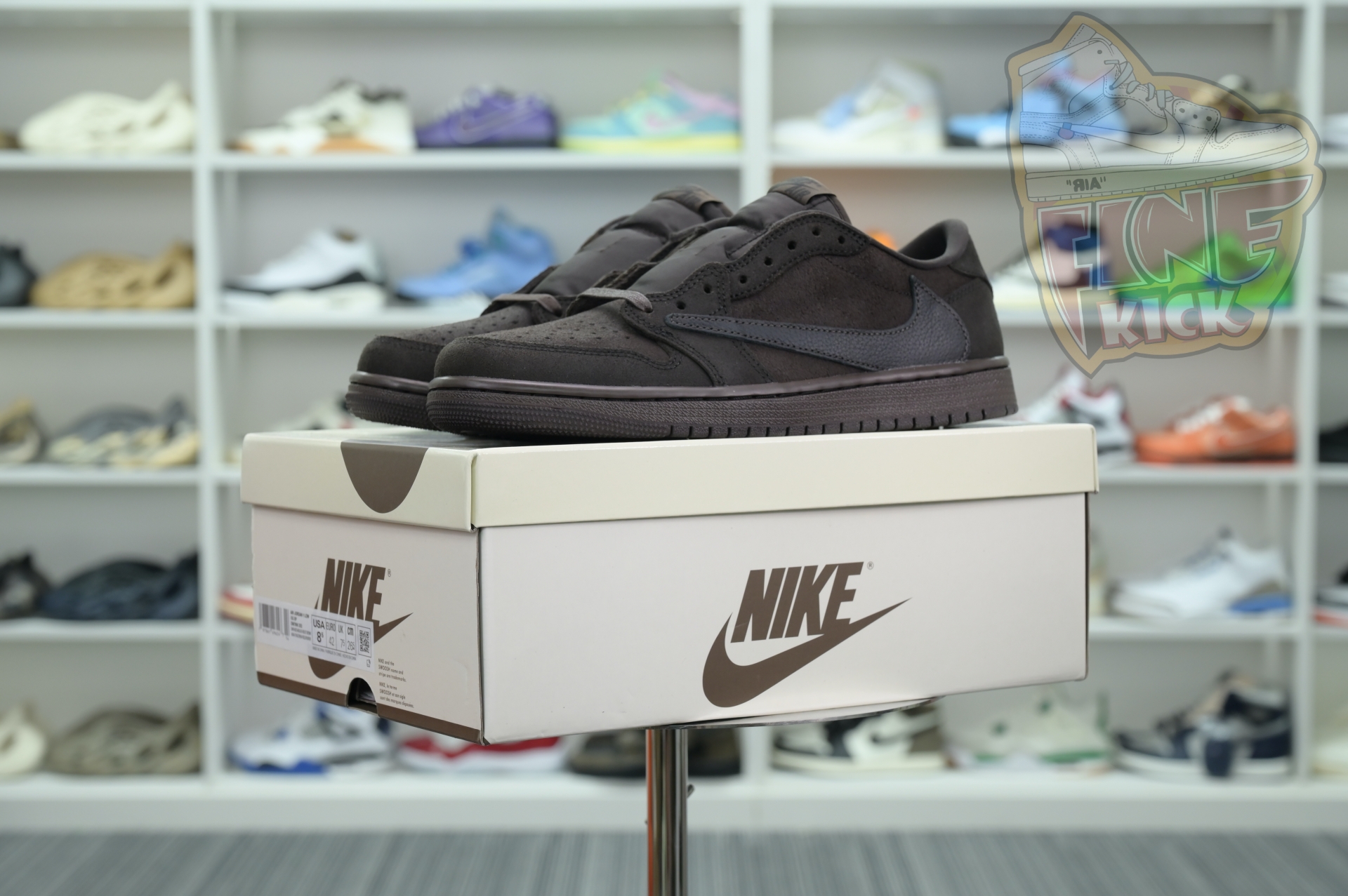 Travis Scott x Air Jordan 1 Low OG“Velvet Brown”