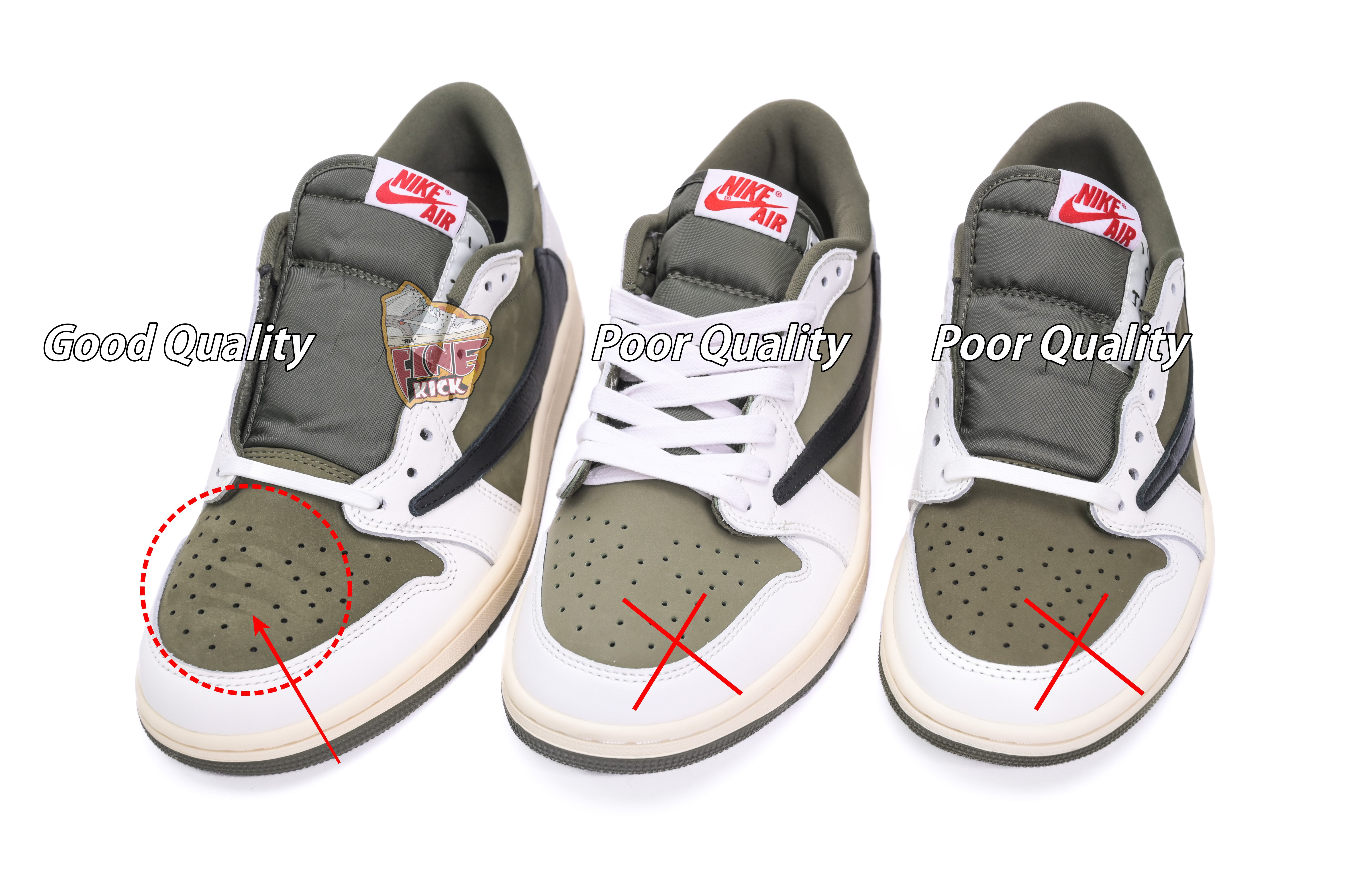 Travis Scott x Air Jordan 1 Low OG “Medium Olive”