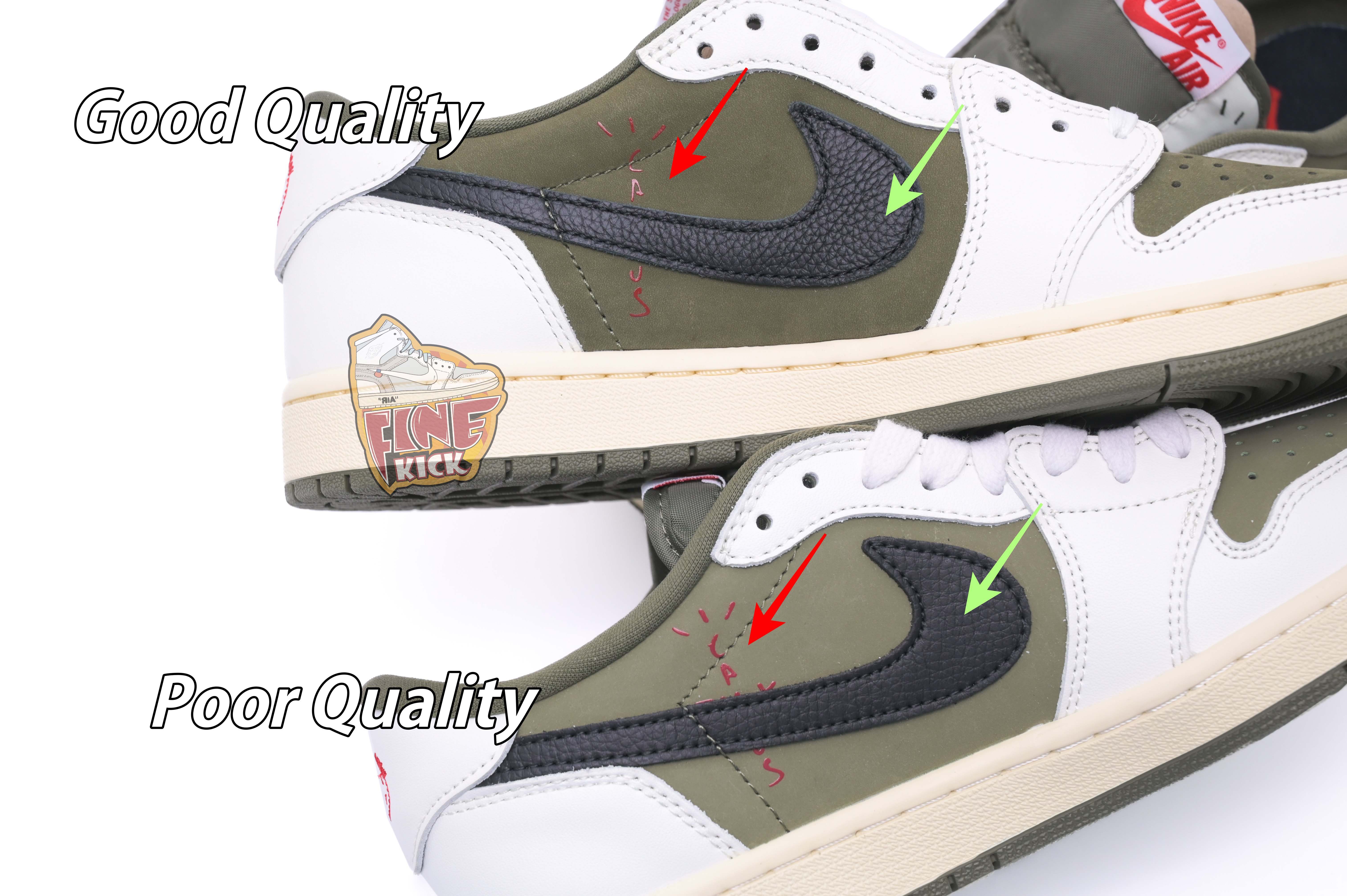 Travis Scott x Air Jordan 1 Low OG “Medium Olive”