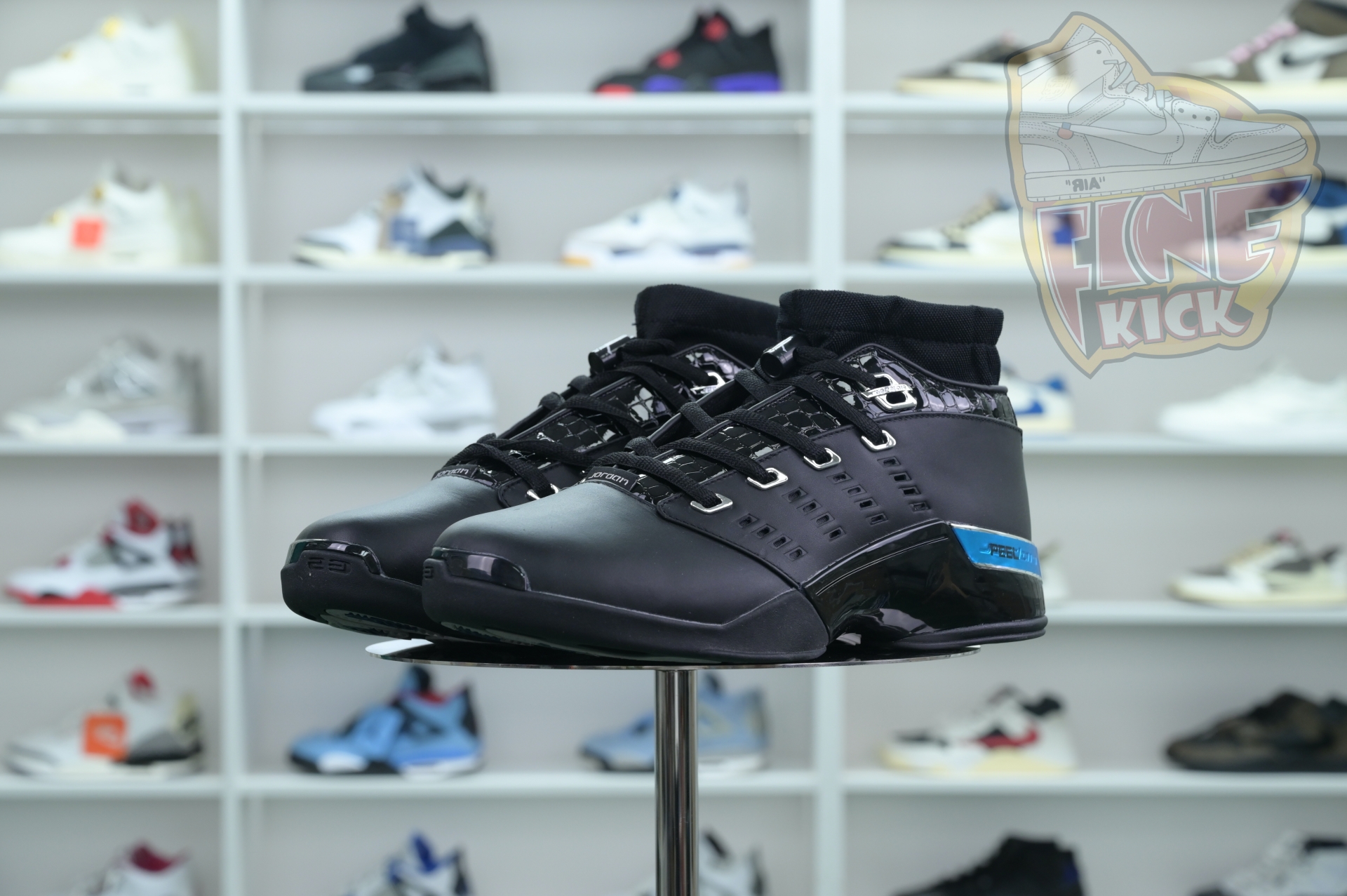 Jordan Air Jordan 17 OG Low Black Chrome