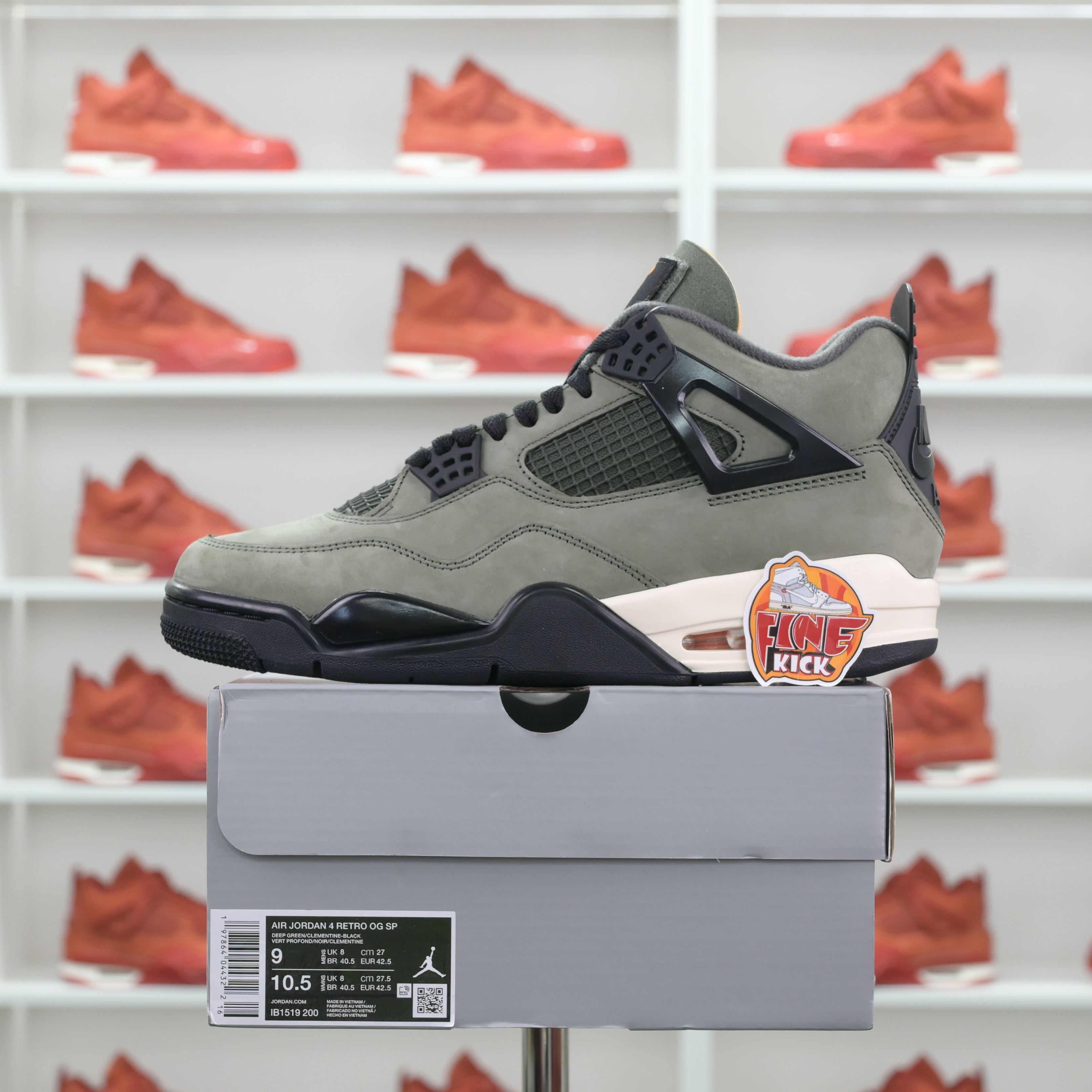 UNDEFEATED x Air Jordan 4 B1519-200