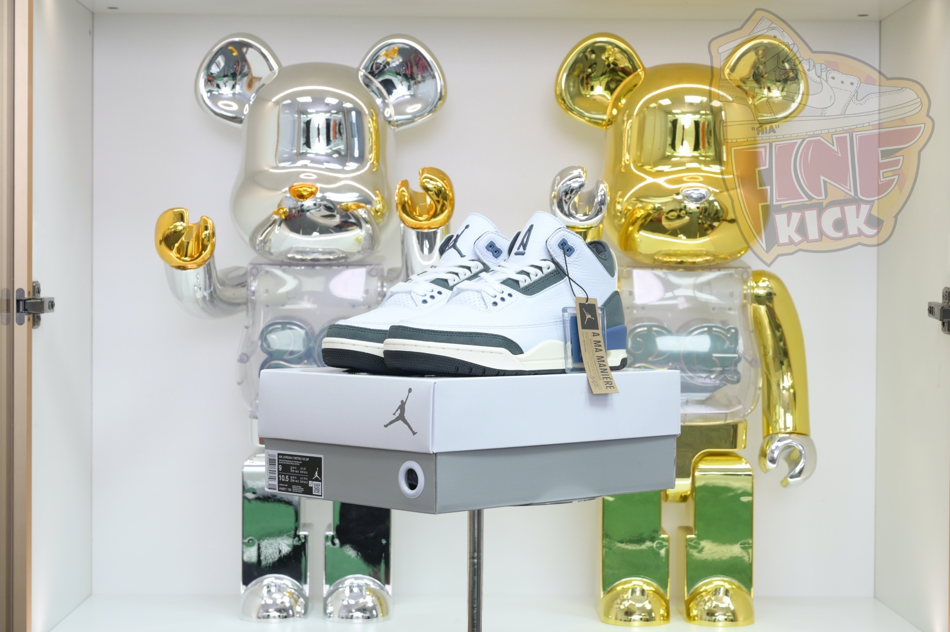 A Ma Maniére x Air Jordan3“DIFFUSED BLUE” HV8571-100