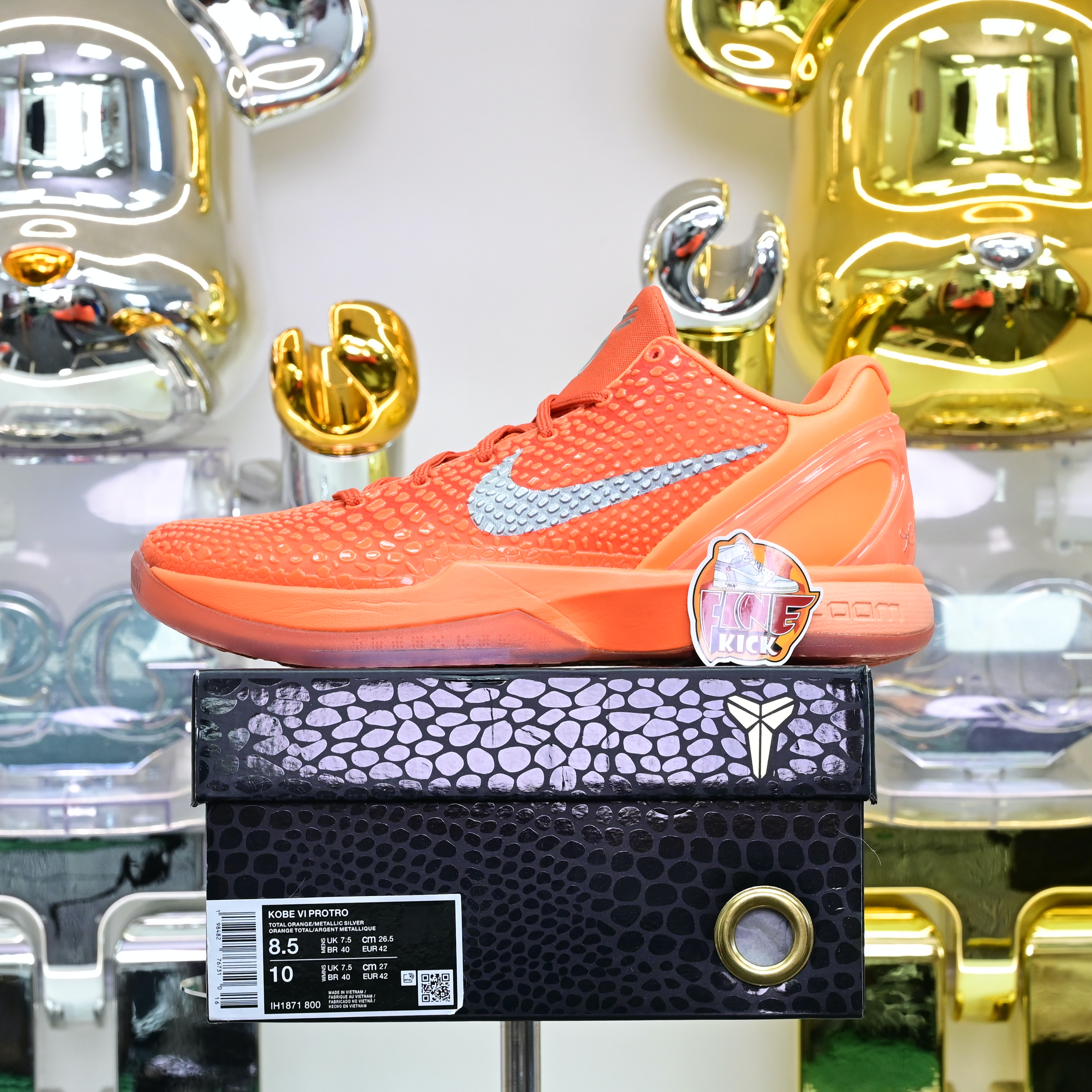 Nike Zoom Kobe 6 Protro“Total Orange”IH1871-800