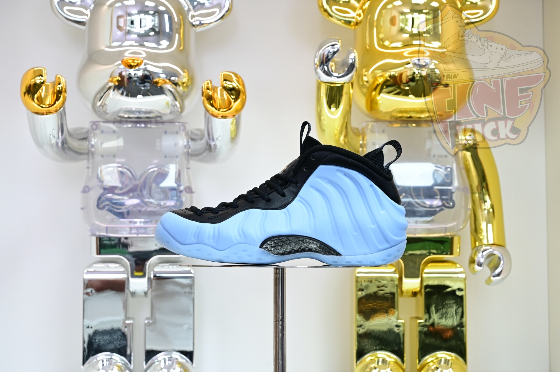 Nike Air Foamposite One 'Psychic Blue and Black'  HJ6014-400