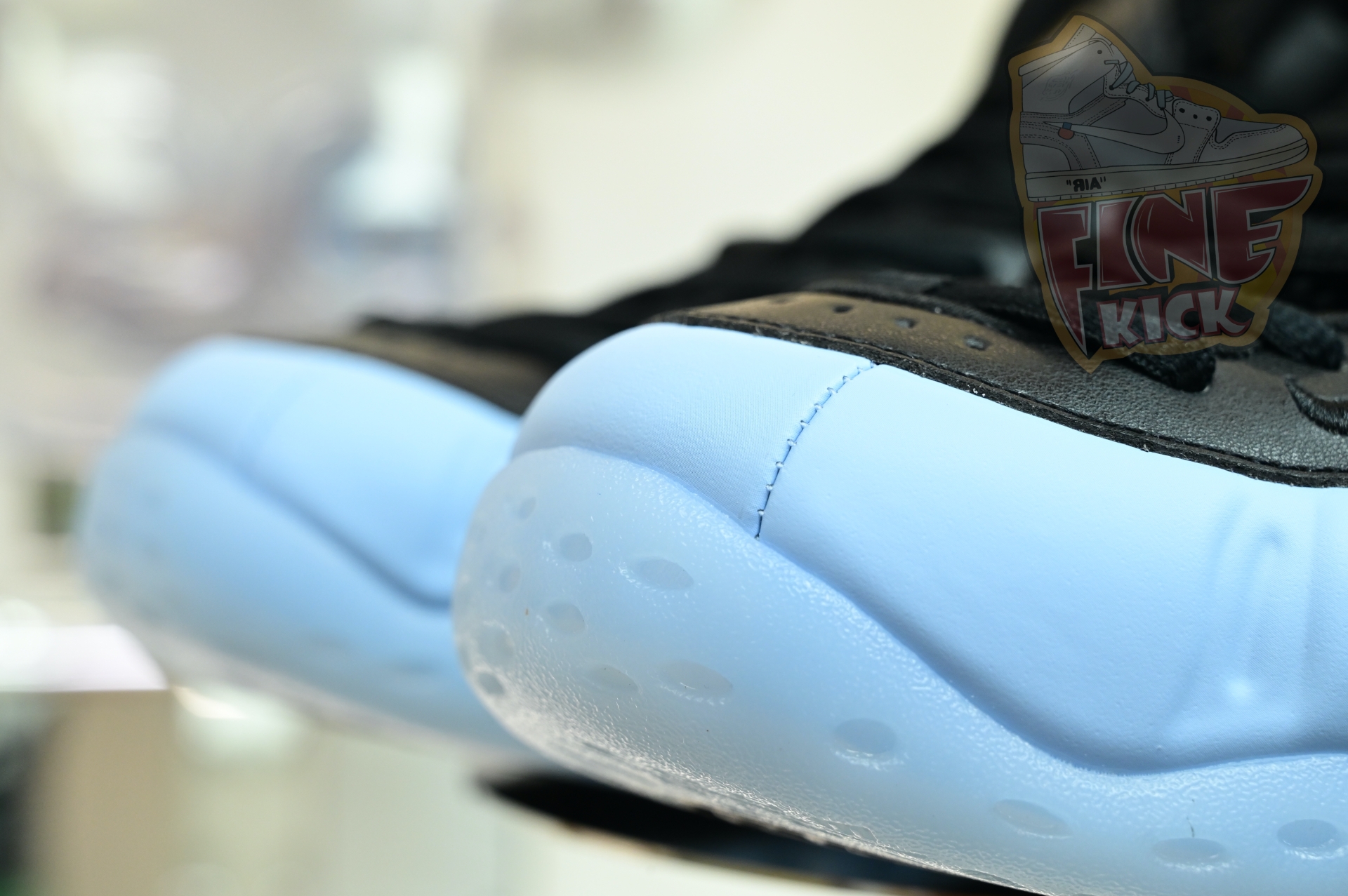 Nike Air Foamposite One 'Psychic Blue and Black'  HJ6014-400