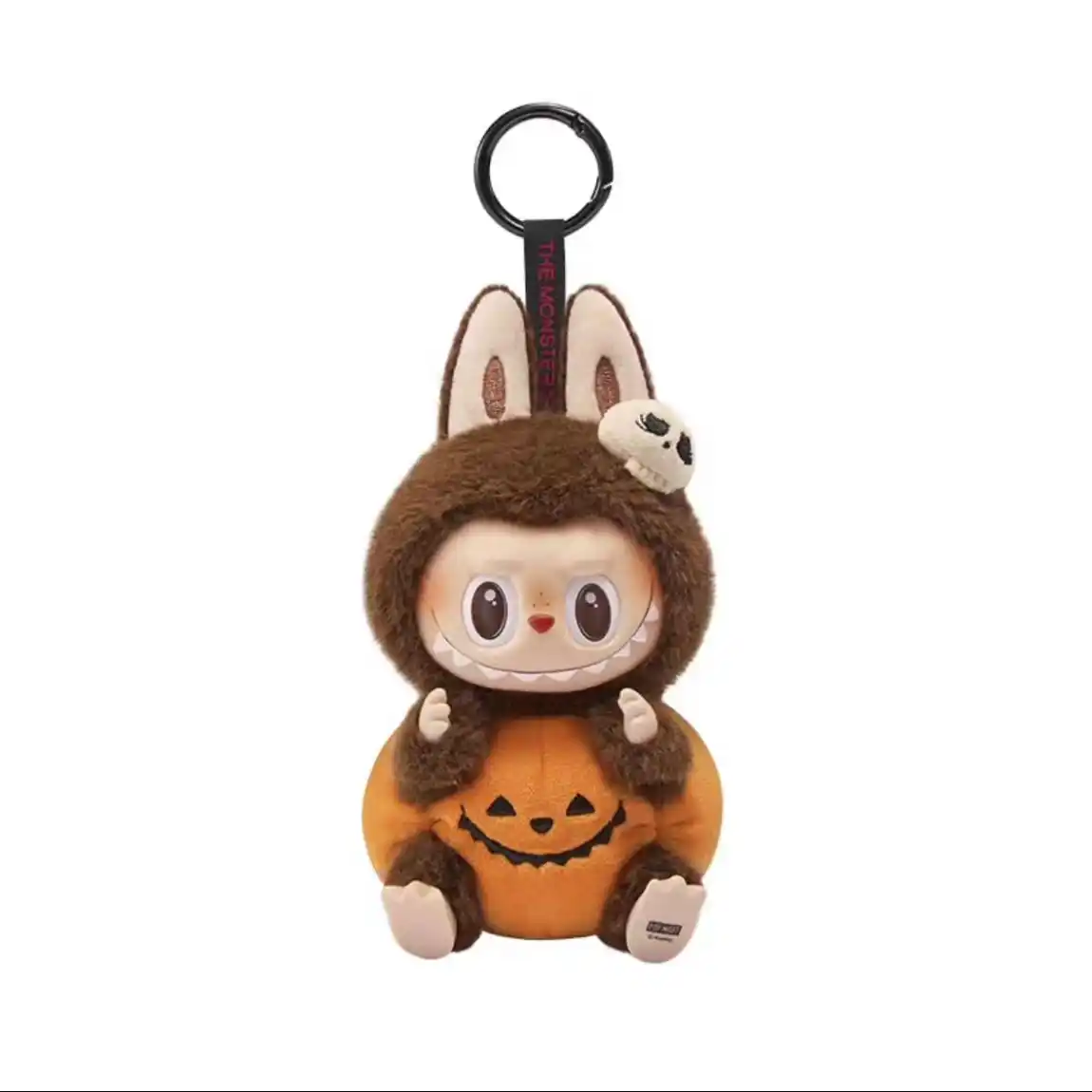 THE MONSTERS Halloween Series-Sitting Pumpkin Vinyl Plush Pendant Doll