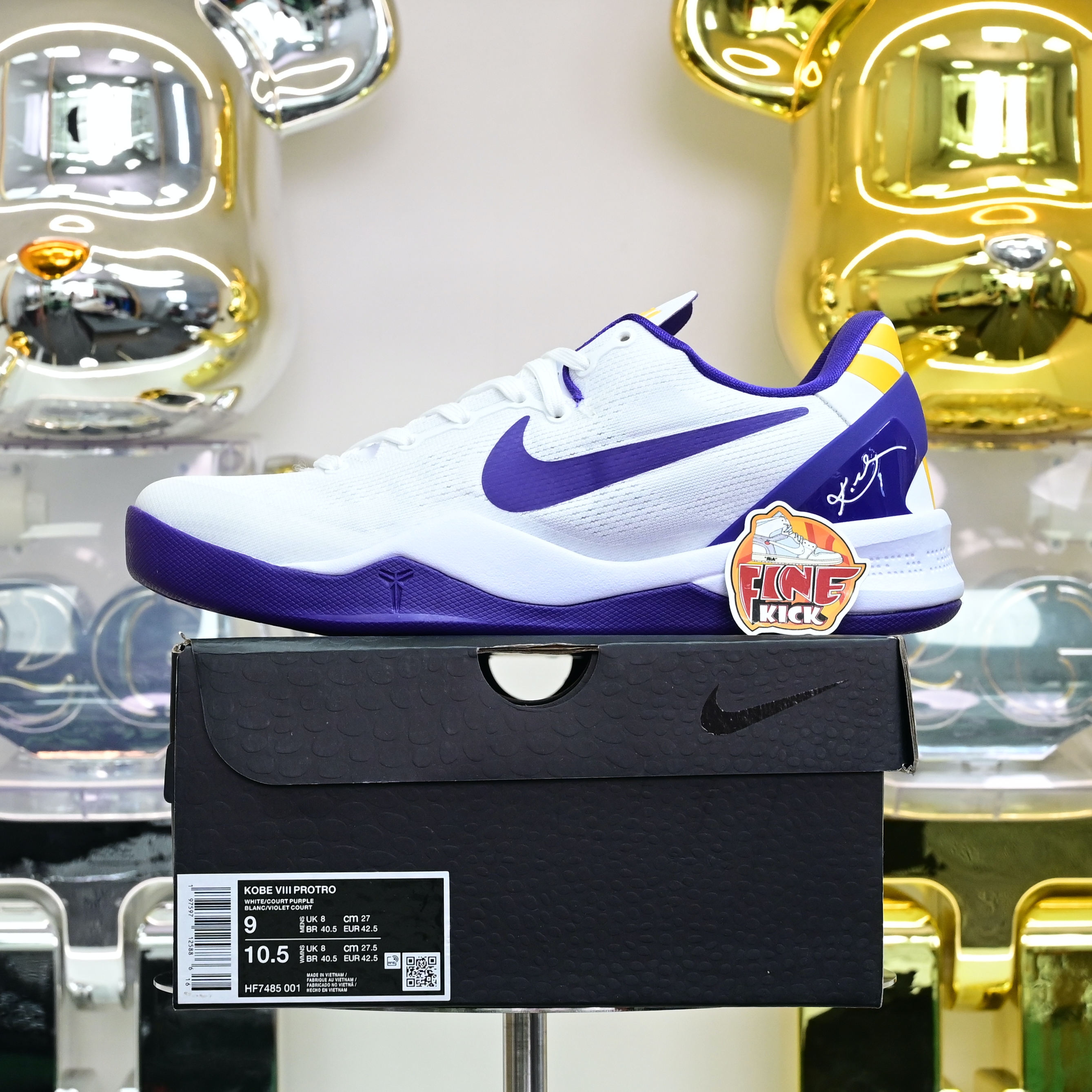 Nike Zoom Kobe 8 PROTROBTANC COURT PURPLE    HF7485 001