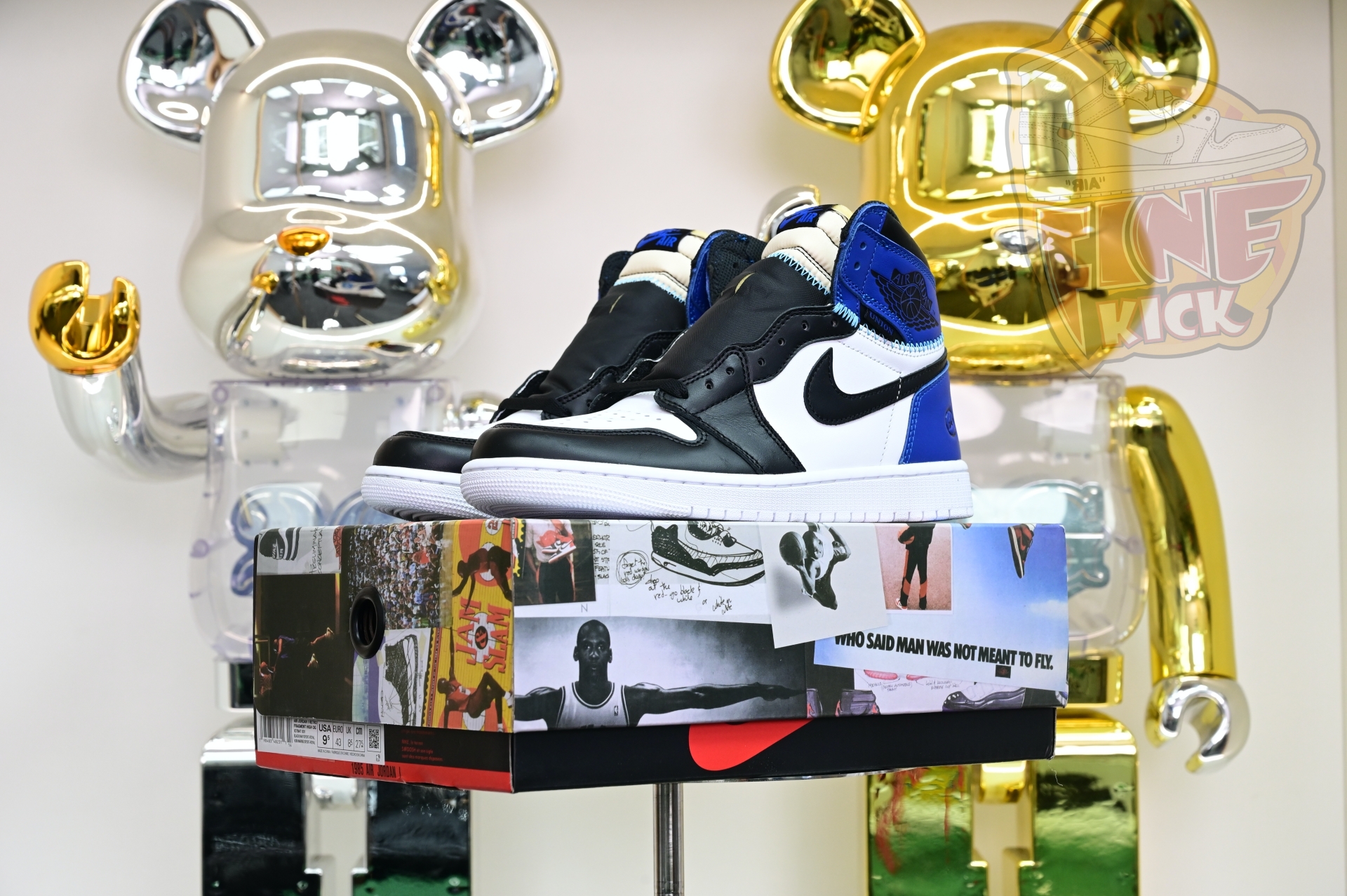 Air Jordan 1  UNDEFEATED x fragment design HIGH OG 107847-001