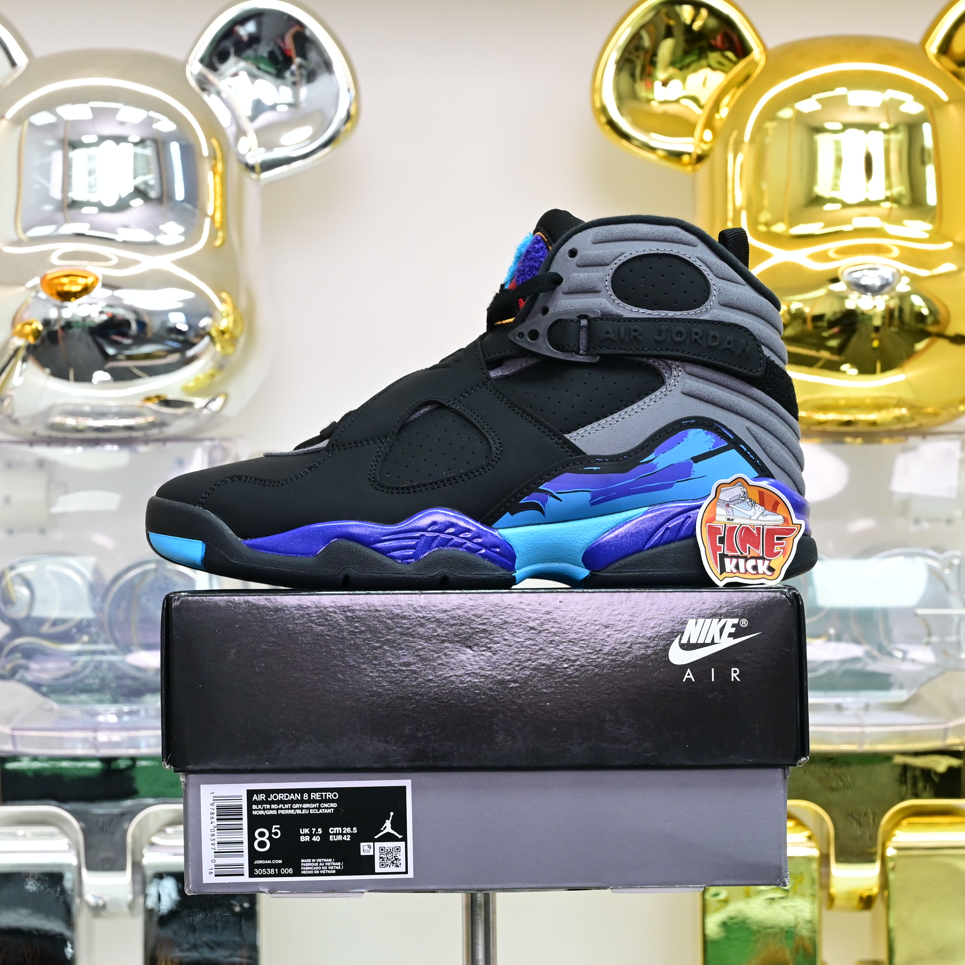 Air Jordan 8 RETRO 2025 305381-006
