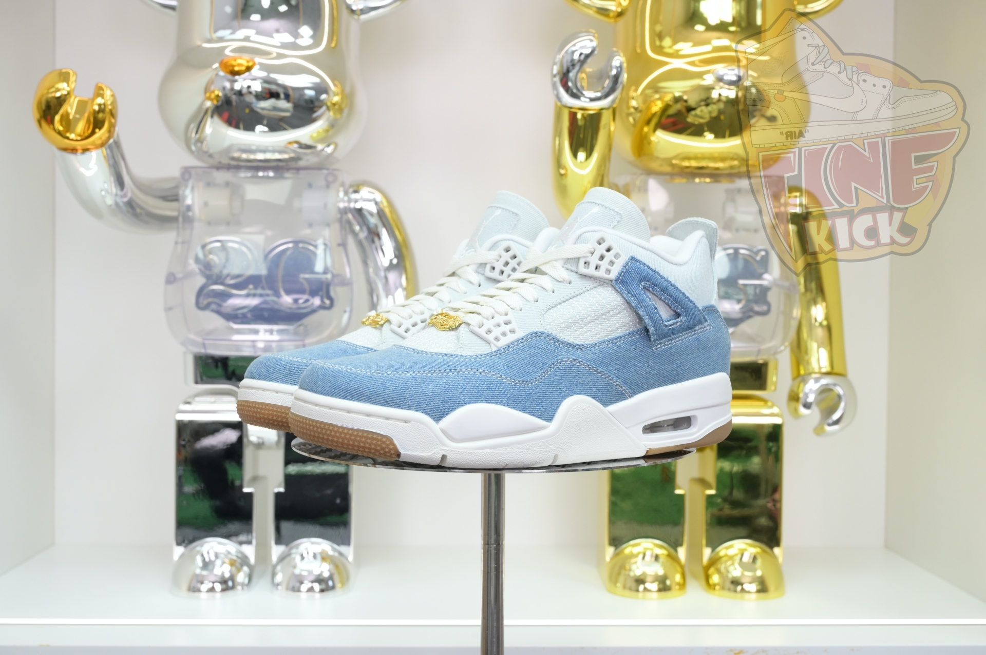 Air Jordan 4 Denim“Worn Blue” IB6716-100