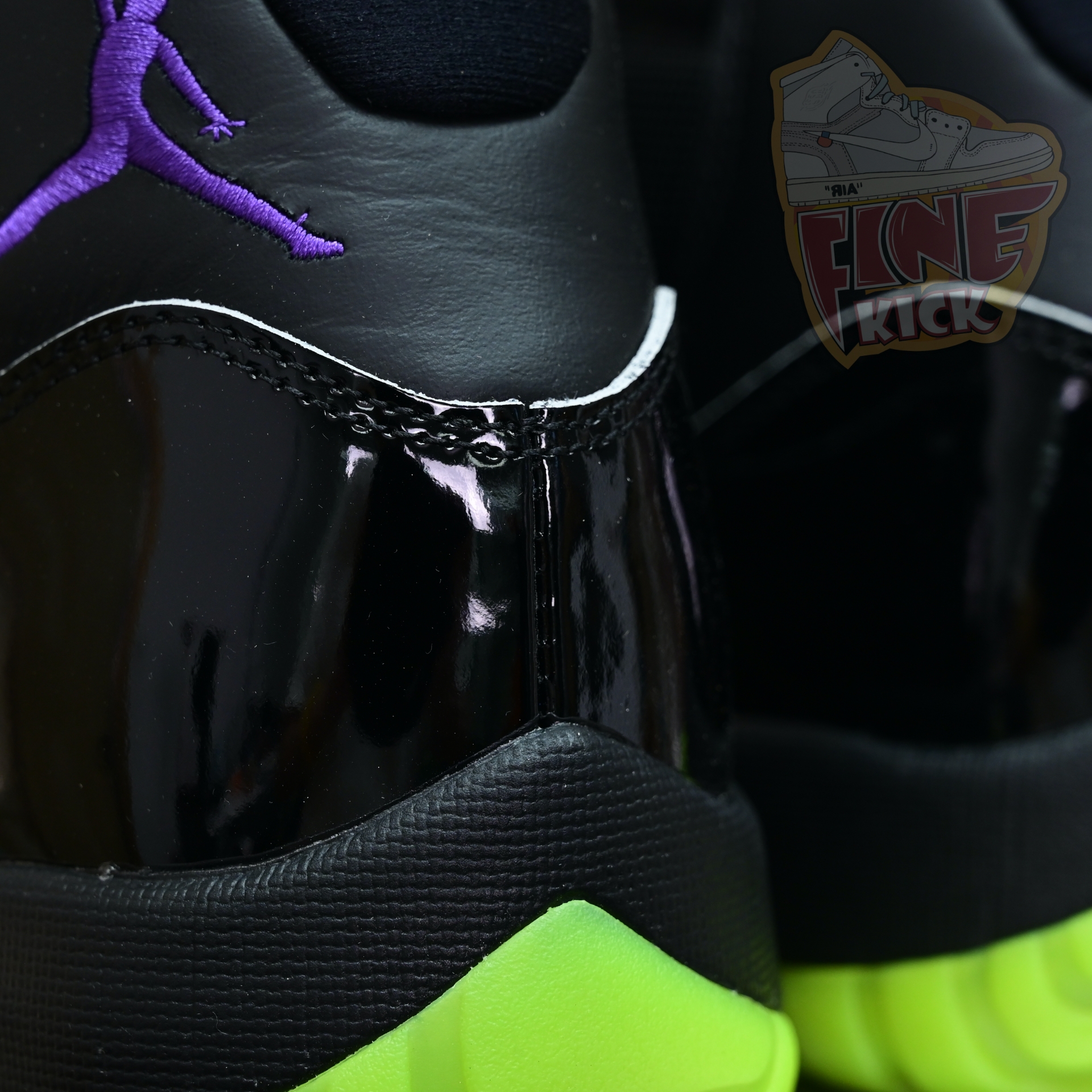 Air Jordan 11 GS Black/Barely Volt   CT8012-003