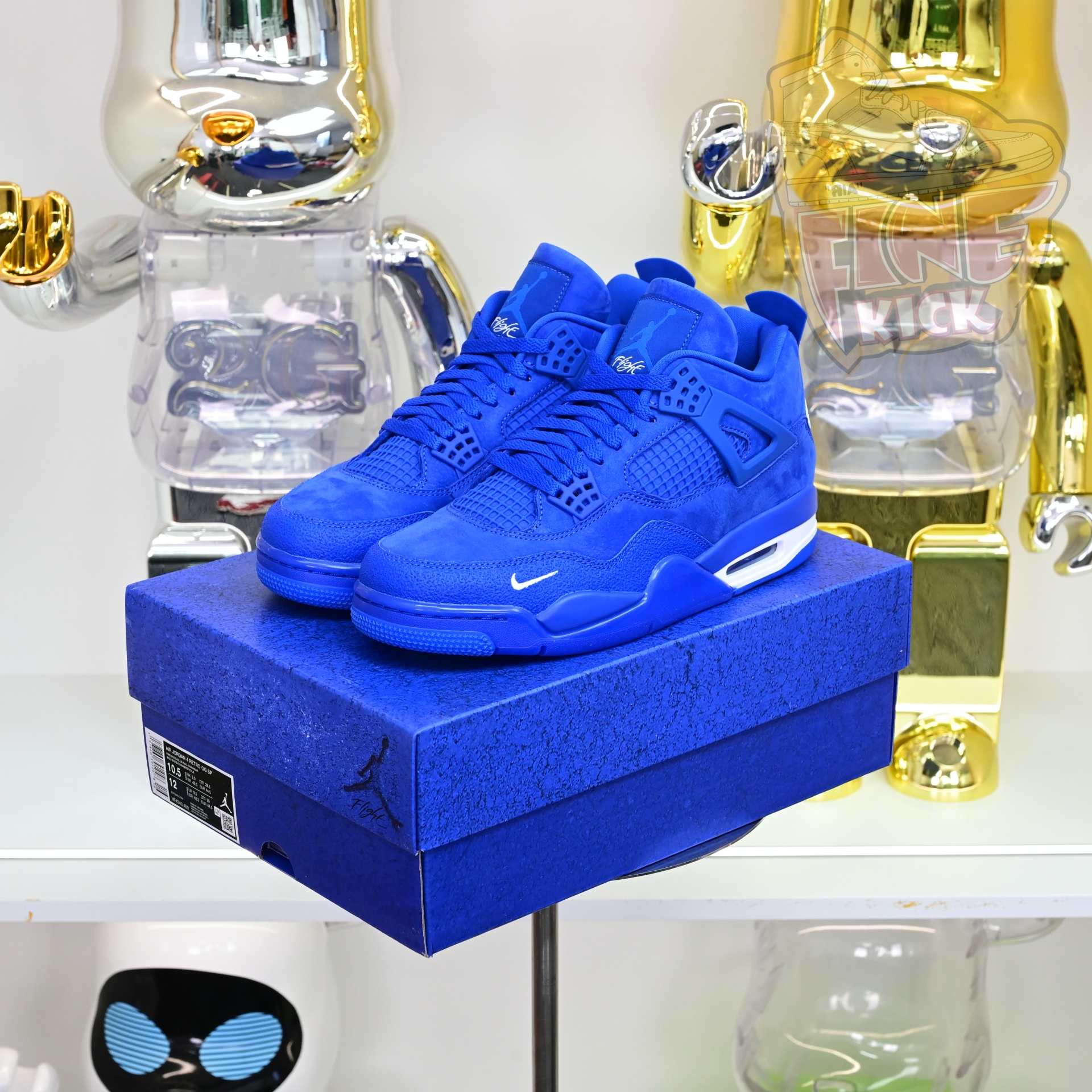AIR JORDAN 4 RETRO OG SPIREWOOD BLUE SANL   HF4340-400