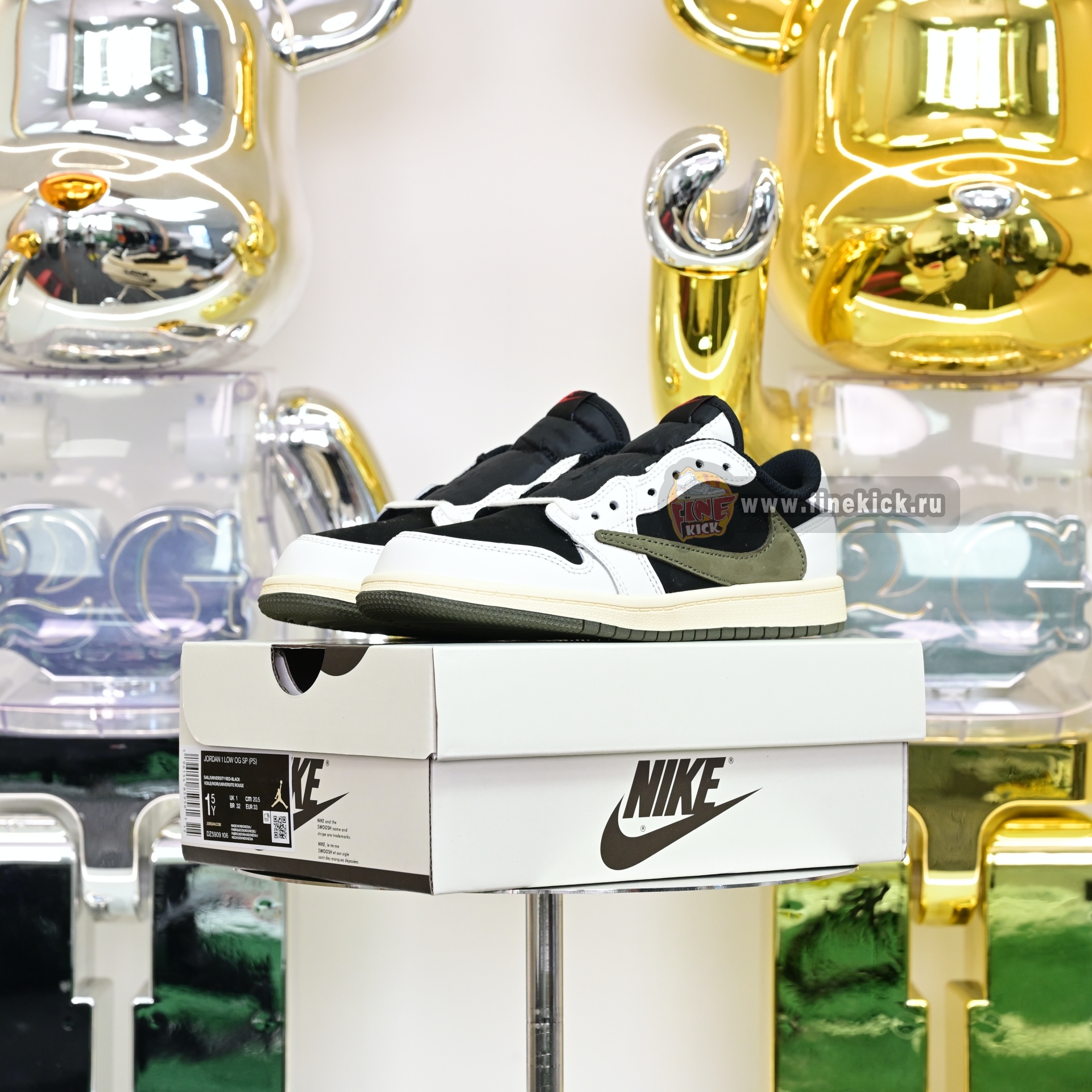Kids Shoes Travis Scott x Air Jordan 1 Low OG
