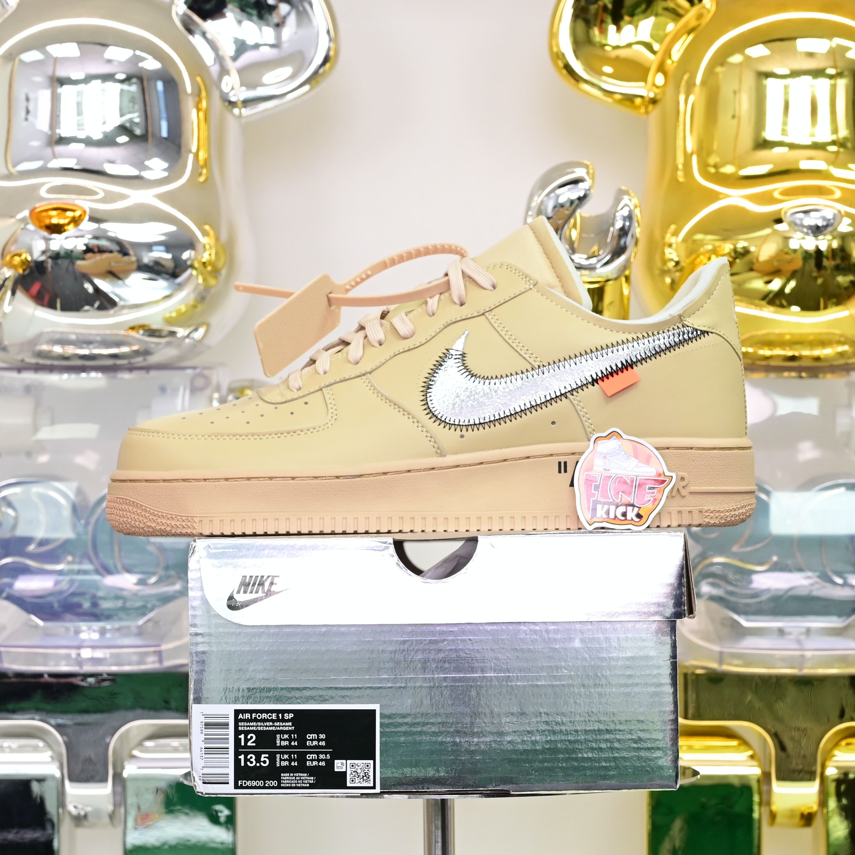 OFF-WHITE x Nike Air Force1 FD6900-200
