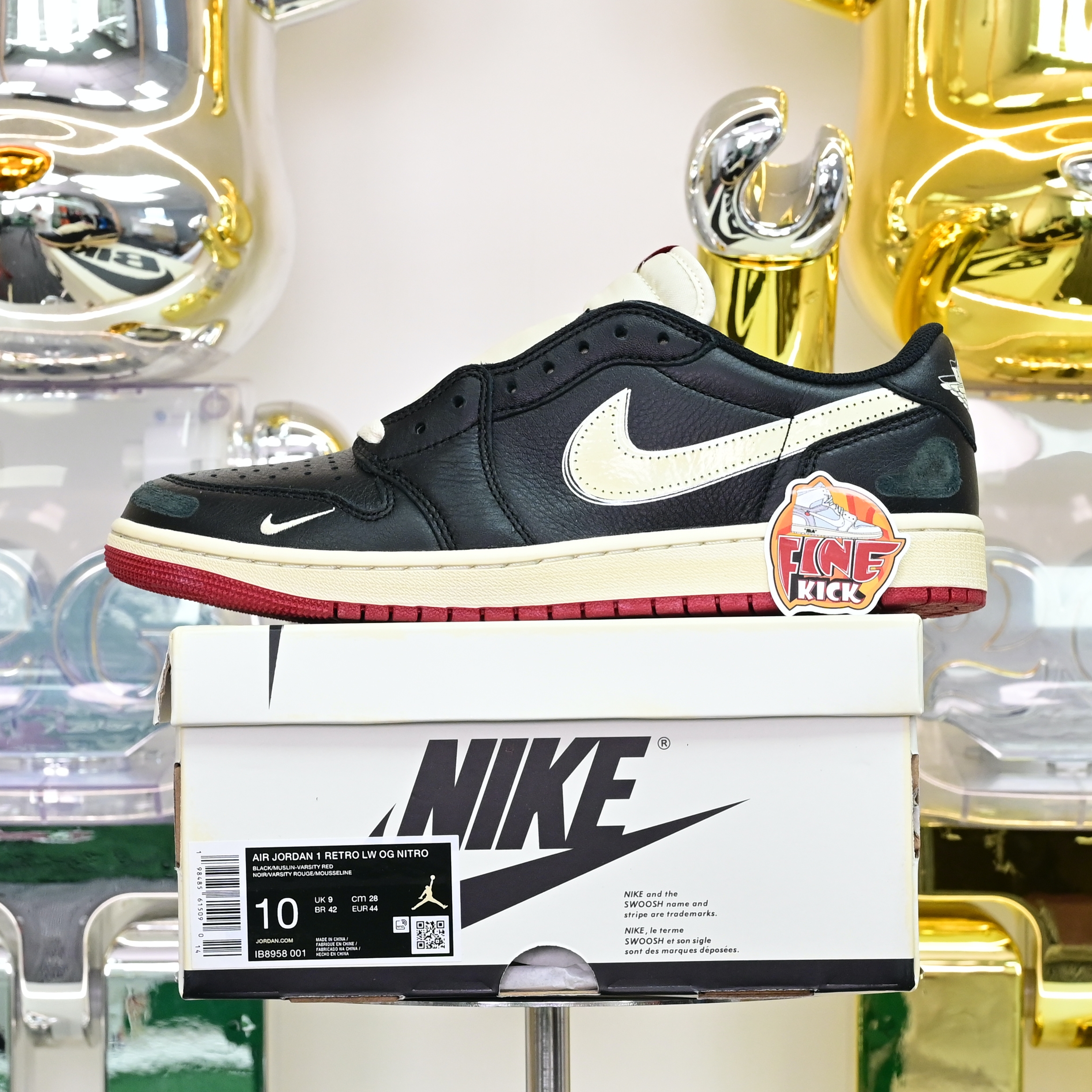 Nigel Sylvester x Air Jordan 1 Low OG Nitro