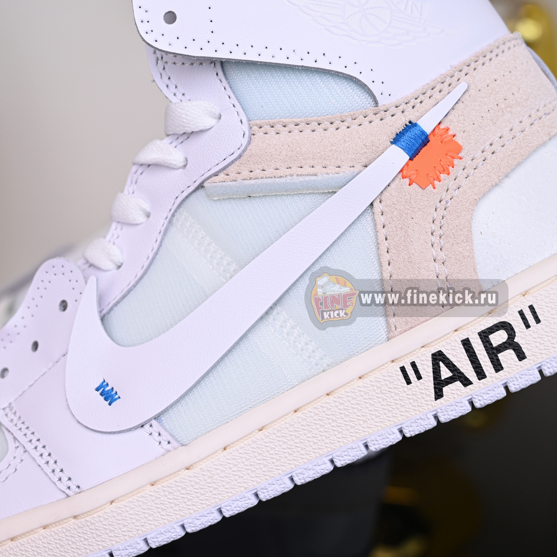 OFF-WHITE X AIR JORDAN 1 RETRO HIGH OG 'WHITE' 2018