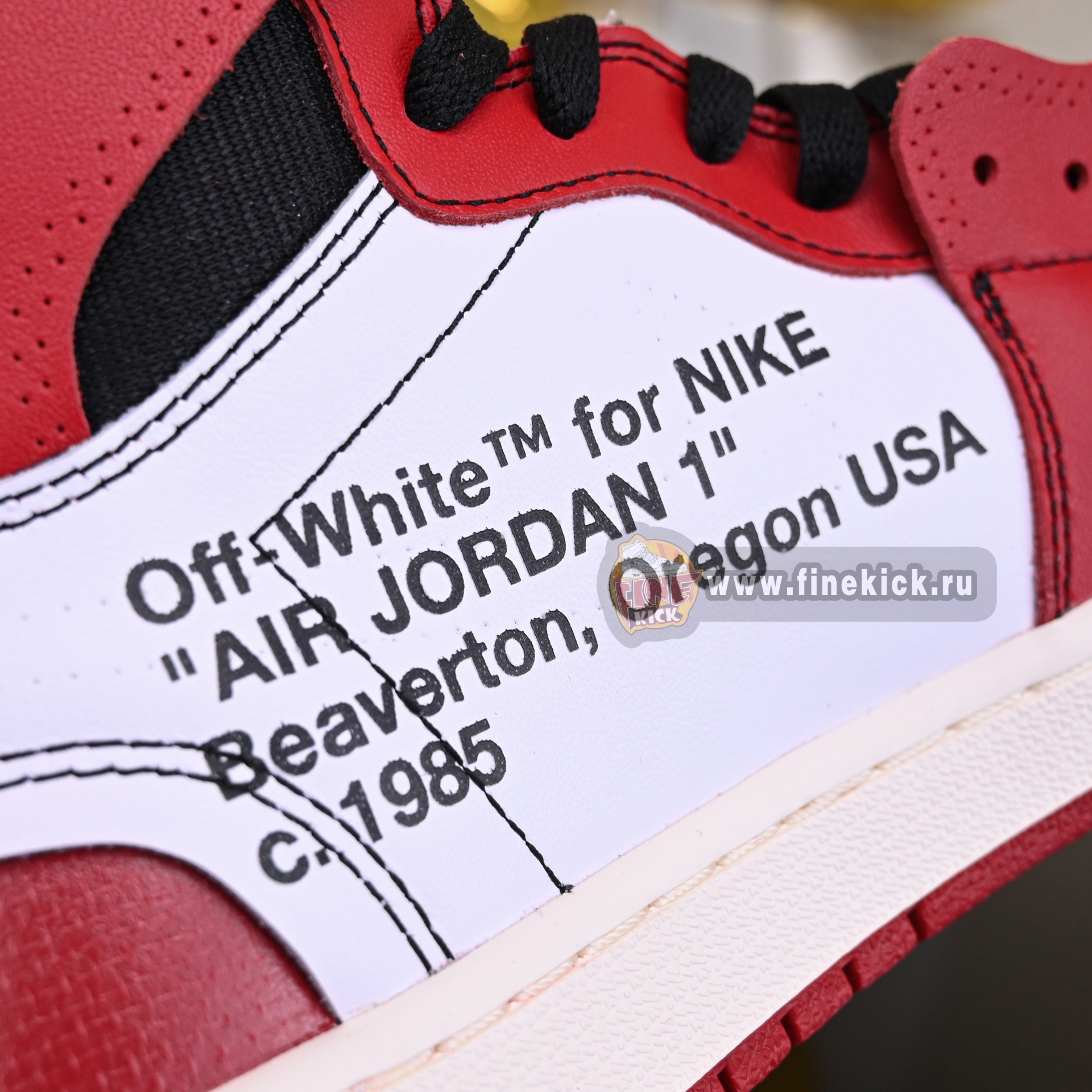 OFF-WHITE X AIR JORDAN 1 RETRO HIGH OG 'CHICAGO'