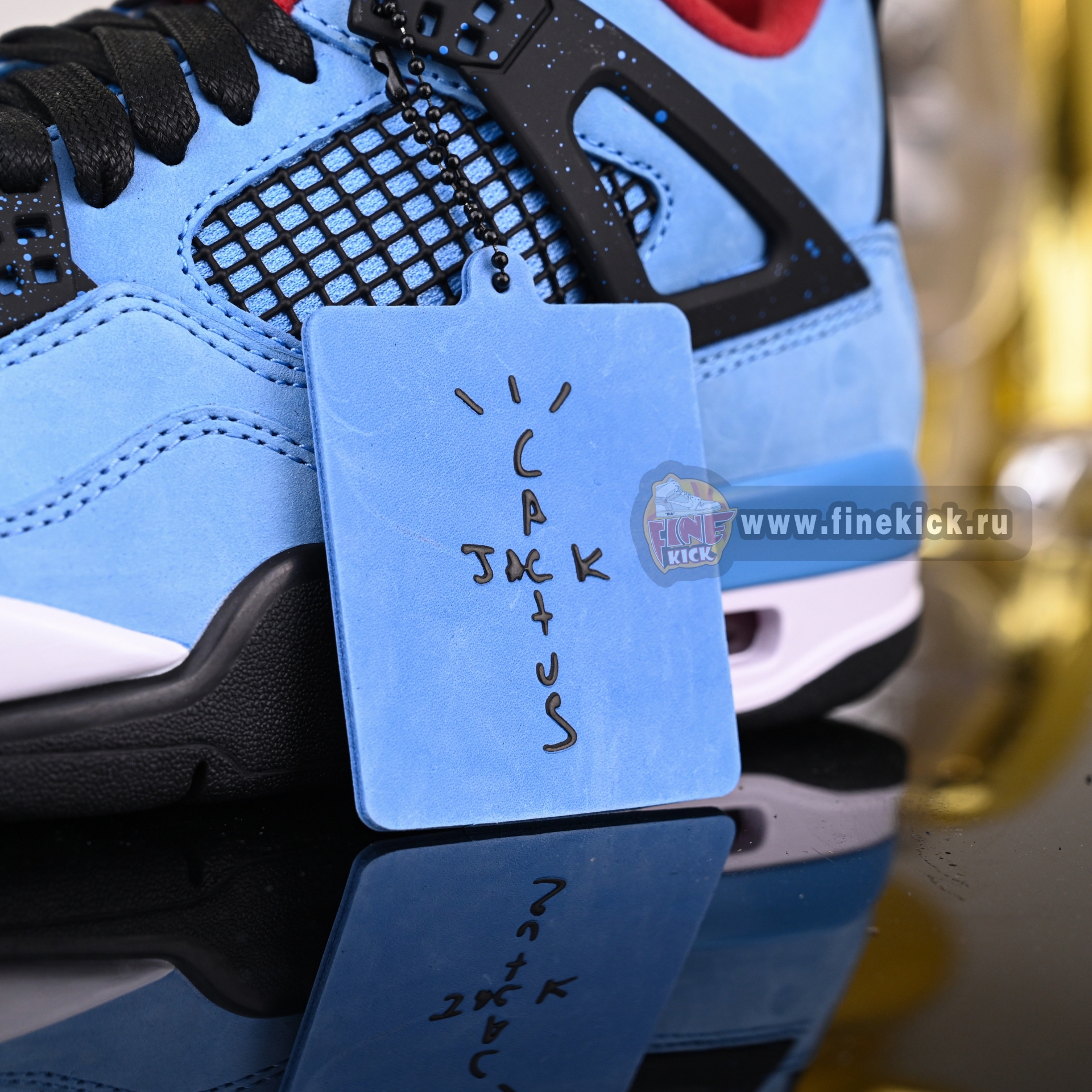TRAVIS SCOTT X AIR JORDAN 4 RETRO 'CACTUS JACK' FRIENDS & FAMILY 308497-406