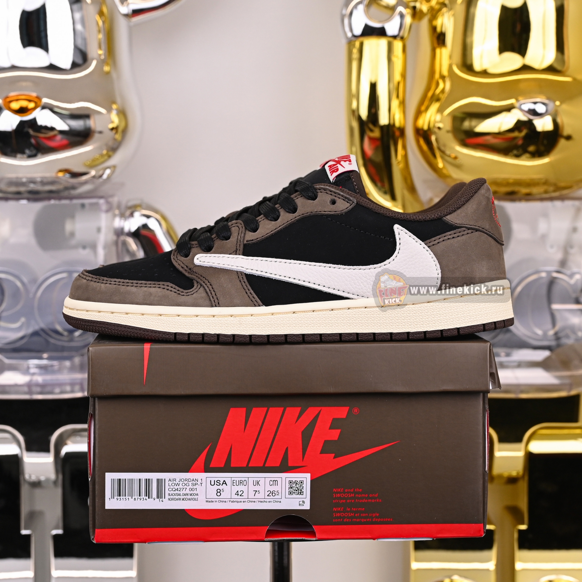 Travis Scott x Air Jordan 1mLow OG TS SP CQ4277-001