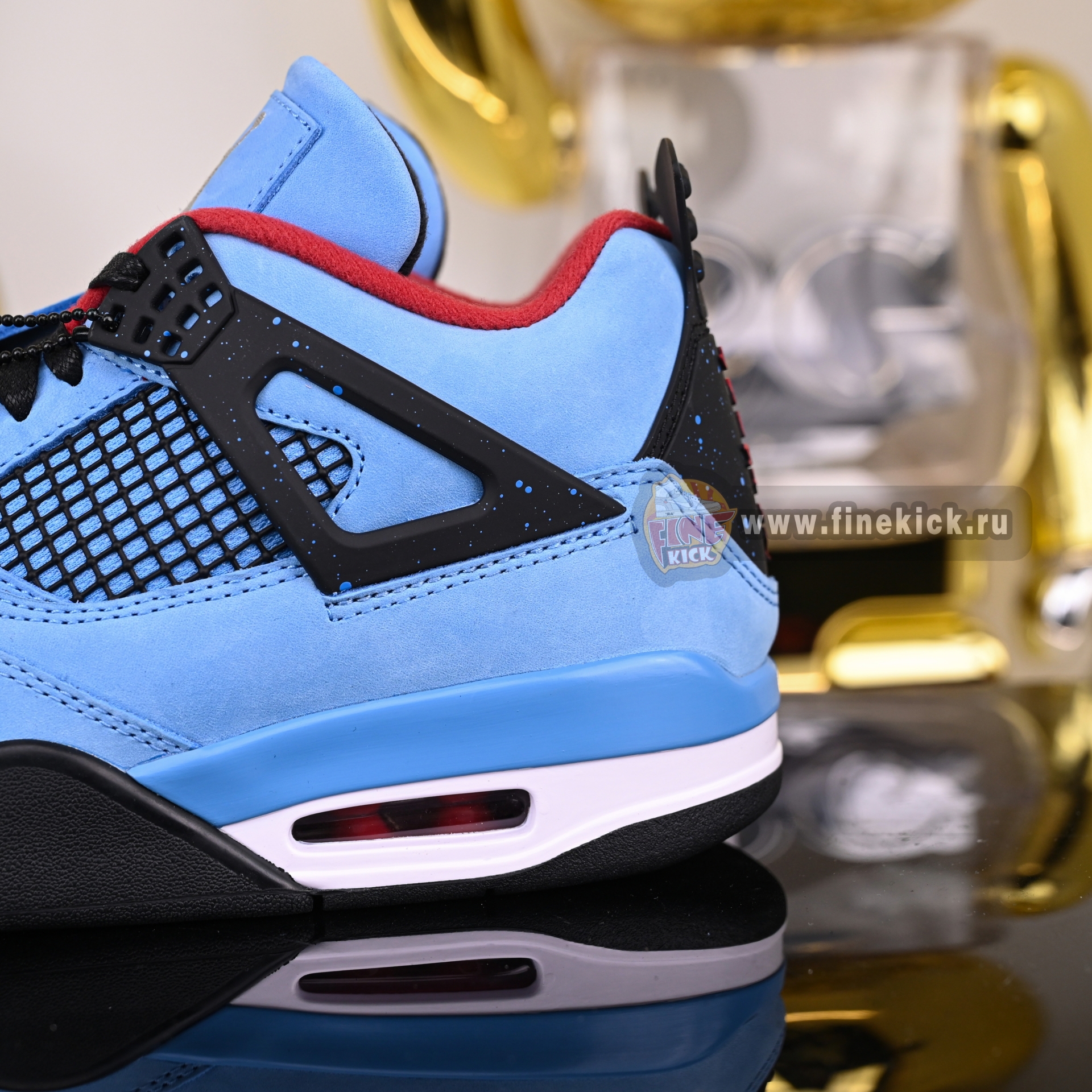 TRAVIS SCOTT X AIR JORDAN 4 RETRO 'CACTUS JACK' FRIENDS & FAMILY 308497-406