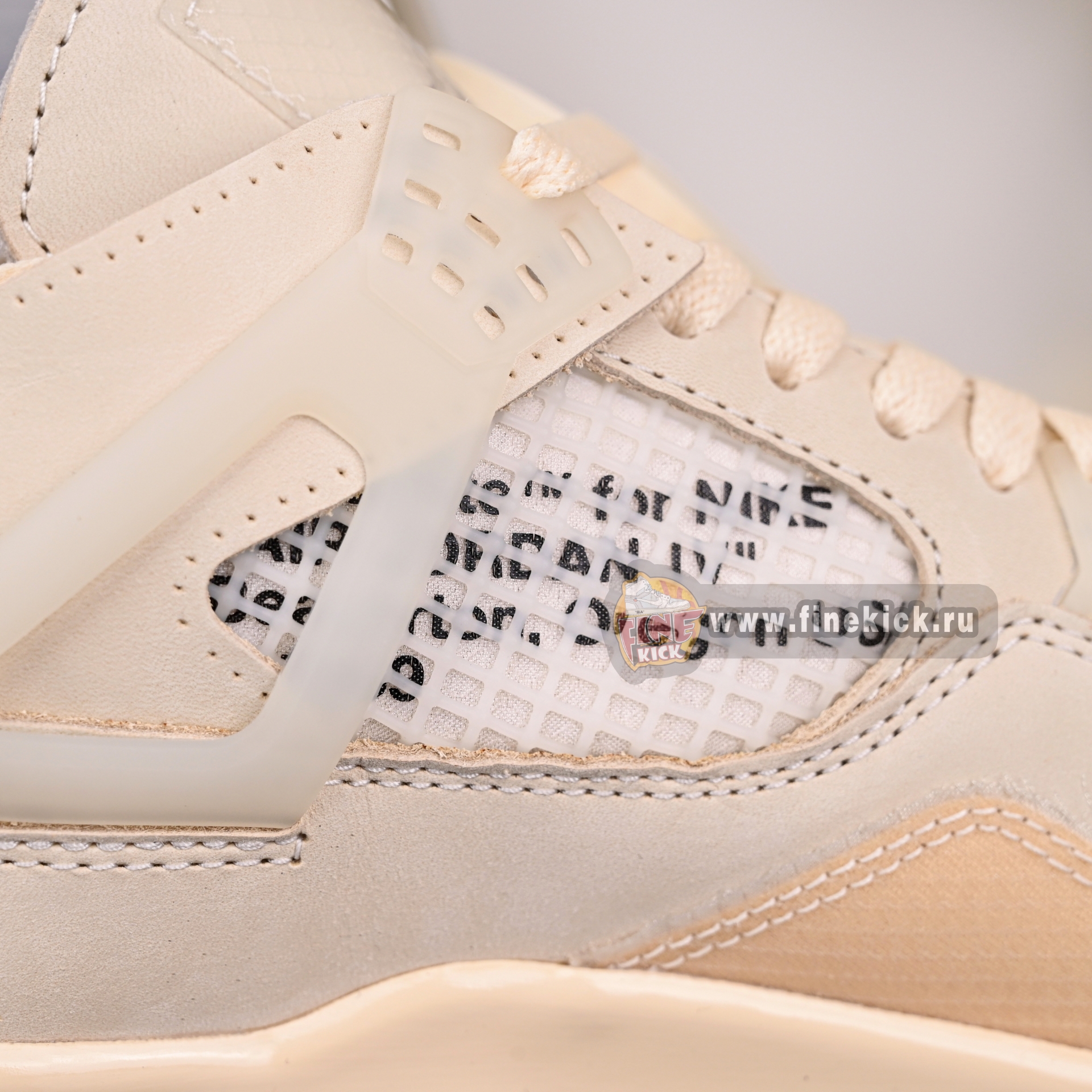 AIR JORDAN OFF-WHITE X WMNS AIR JORDAN 4 SP 'SAIL' CV9388-100