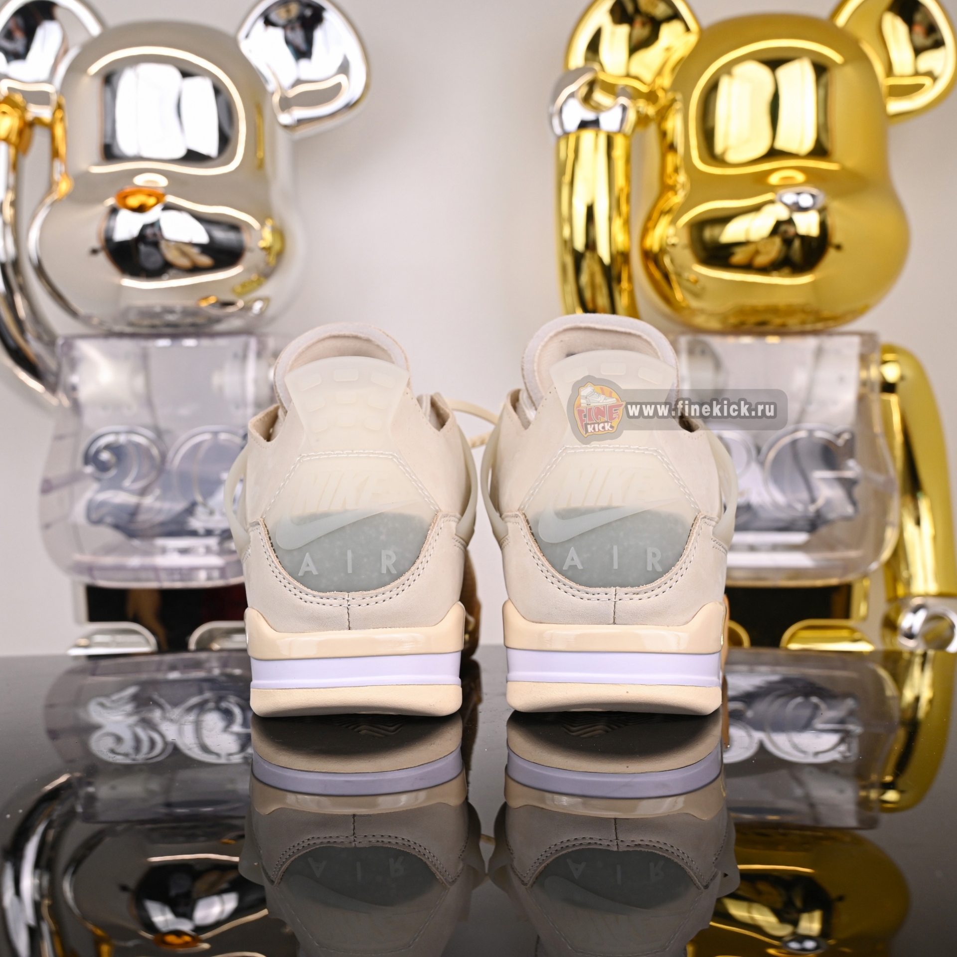 AIR JORDAN OFF-WHITE X WMNS AIR JORDAN 4 SP 'SAIL' CV9388-100