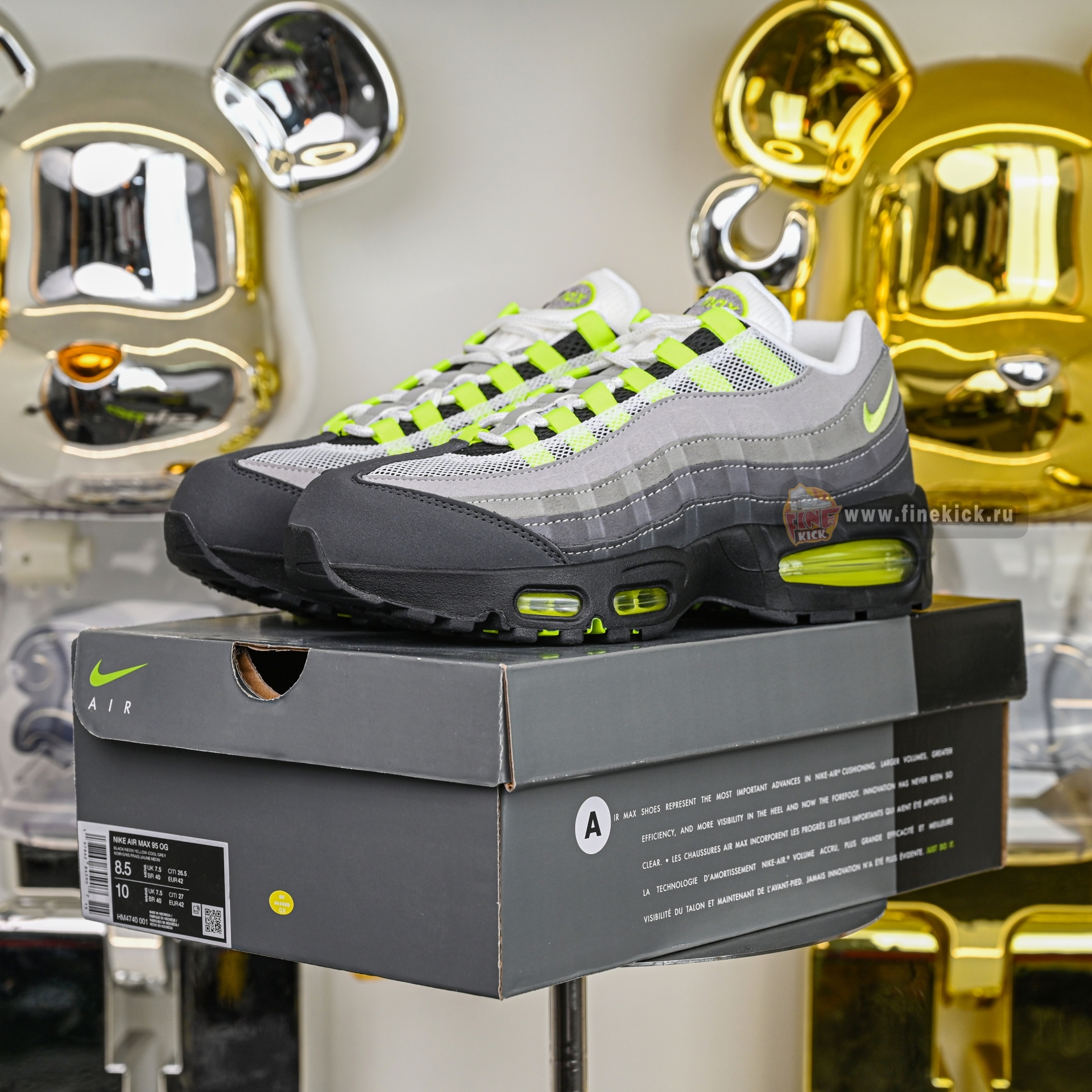 Nike Air Max 95 OG Neon  2025  HM4740-001
