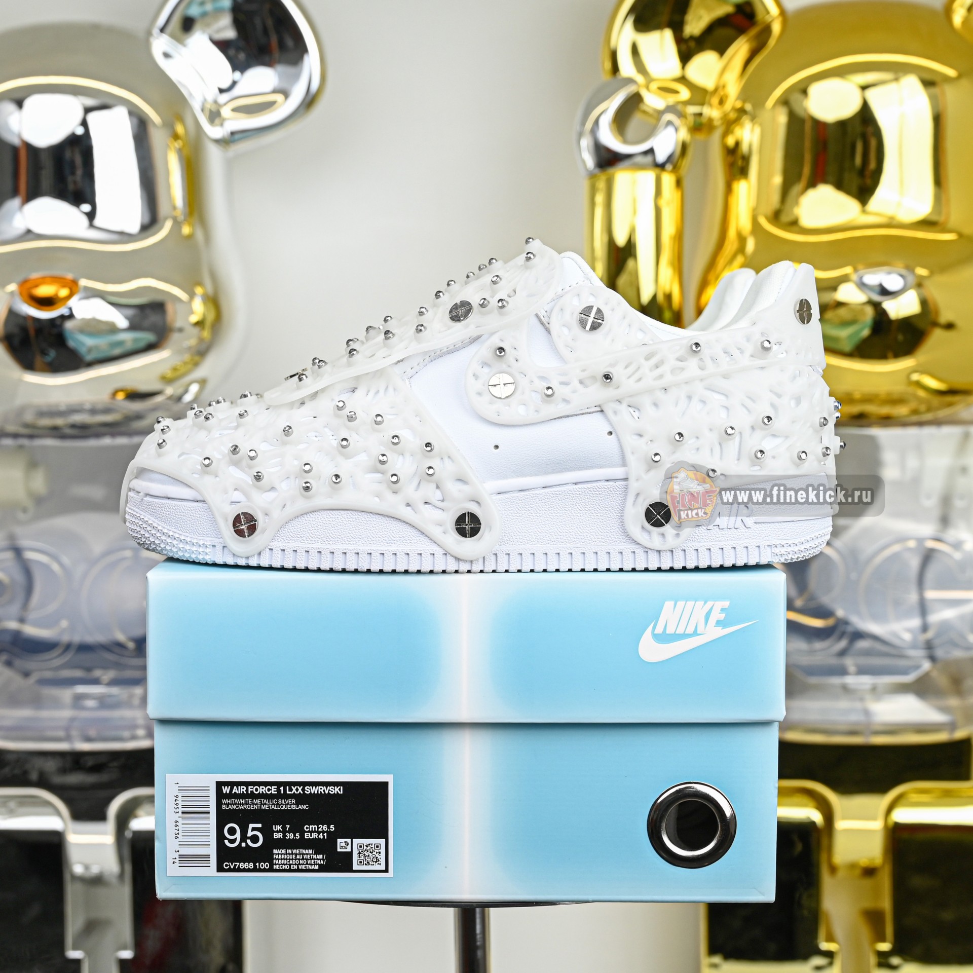 Swarovski X Nike Air Force 1 LXX  CV7668-100