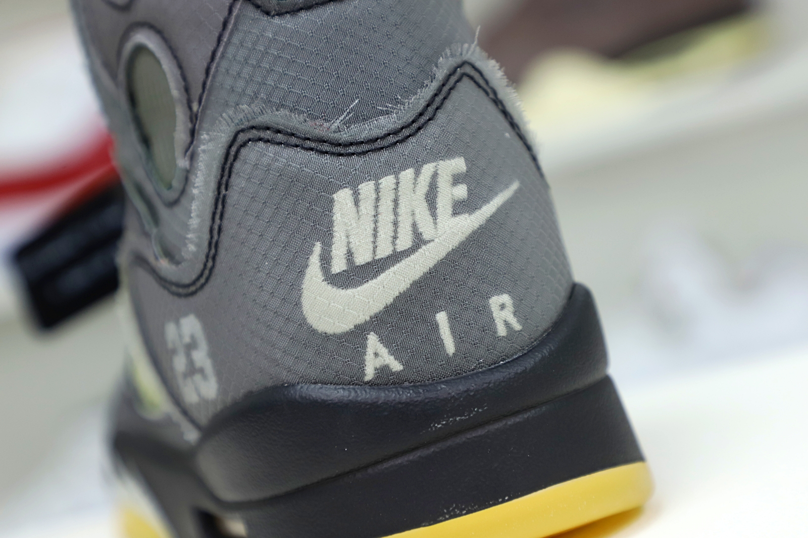 OFF-WHITE X AIR JORDAN 5 RETRO SP 'MUSLIN'