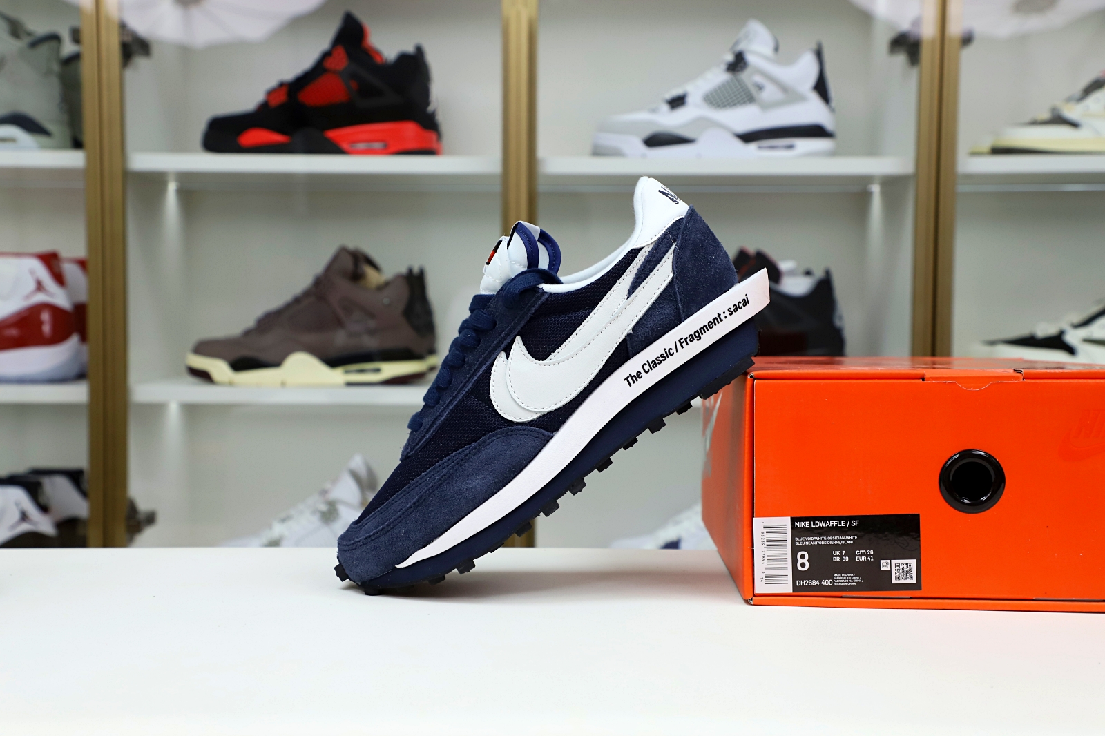 FRAGMENT DESIGN X SACAI X LDV WAFFLE 'BLACKENED BLUE'