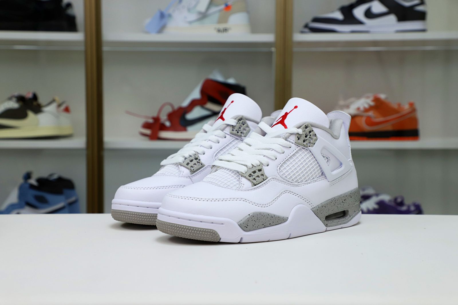 AIR JORDAN 4 RETRO 'WHITE OREO'