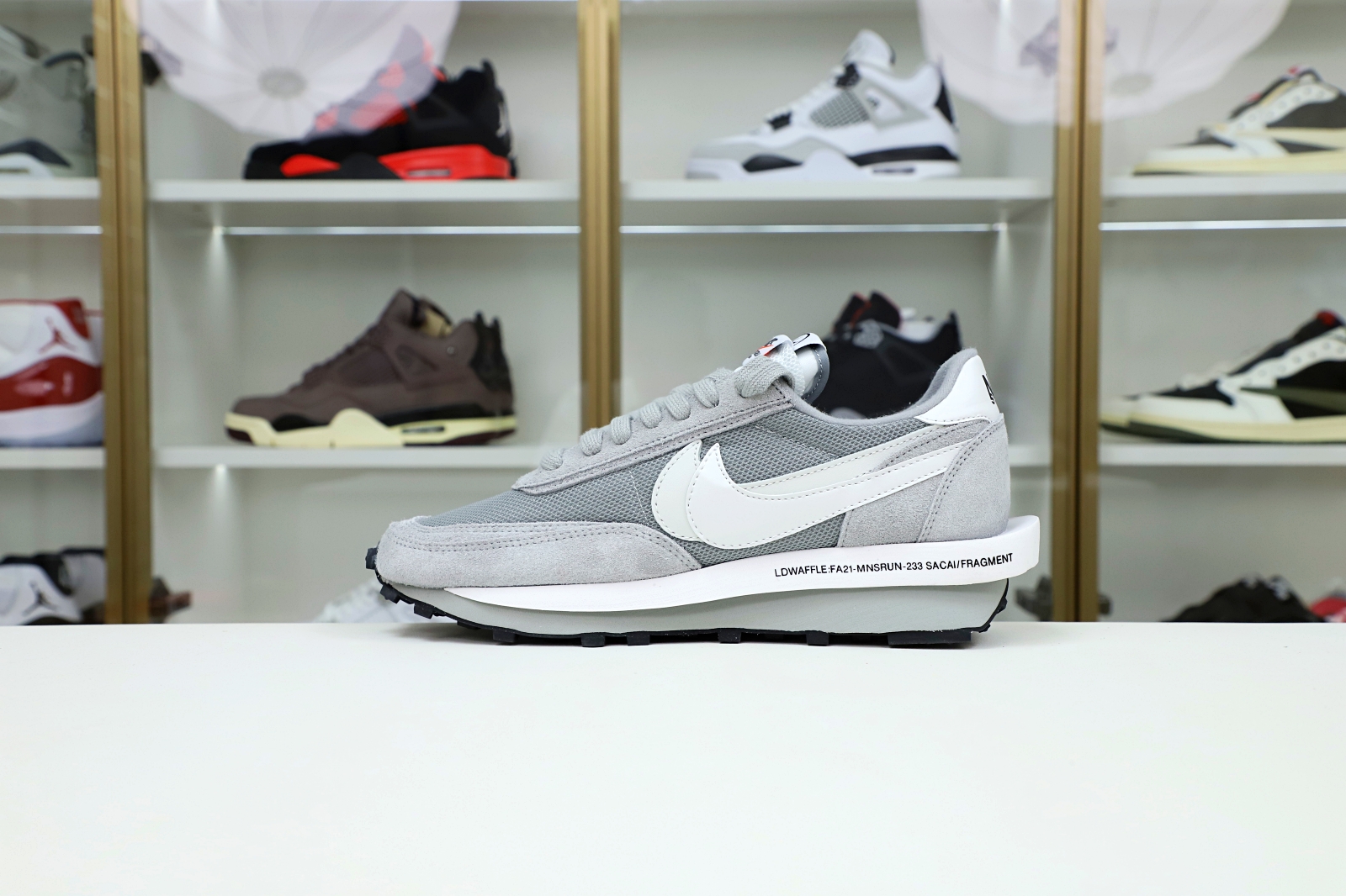 FRAGMENT DESIGN X SACAI X LDV WAFFLE 'LIGHT SMOKE GREY'