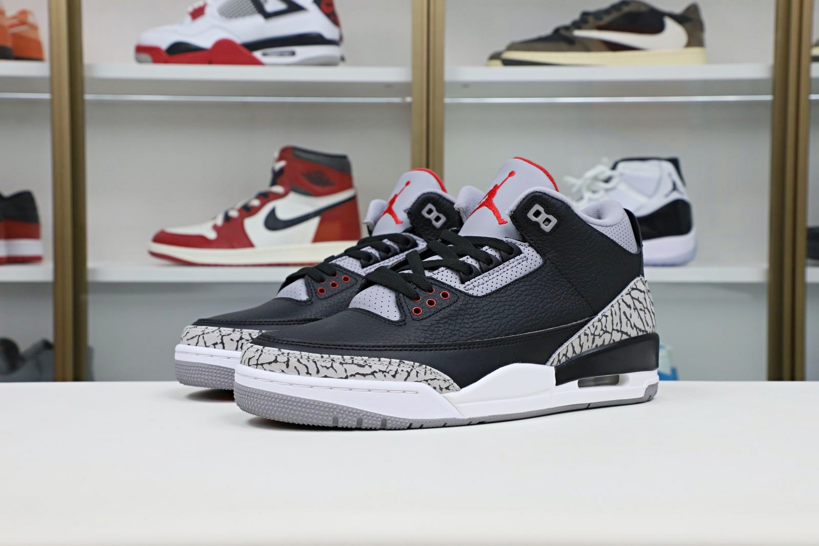Jordan Air Jordan 3 retro blackcement  2018（854262-001）